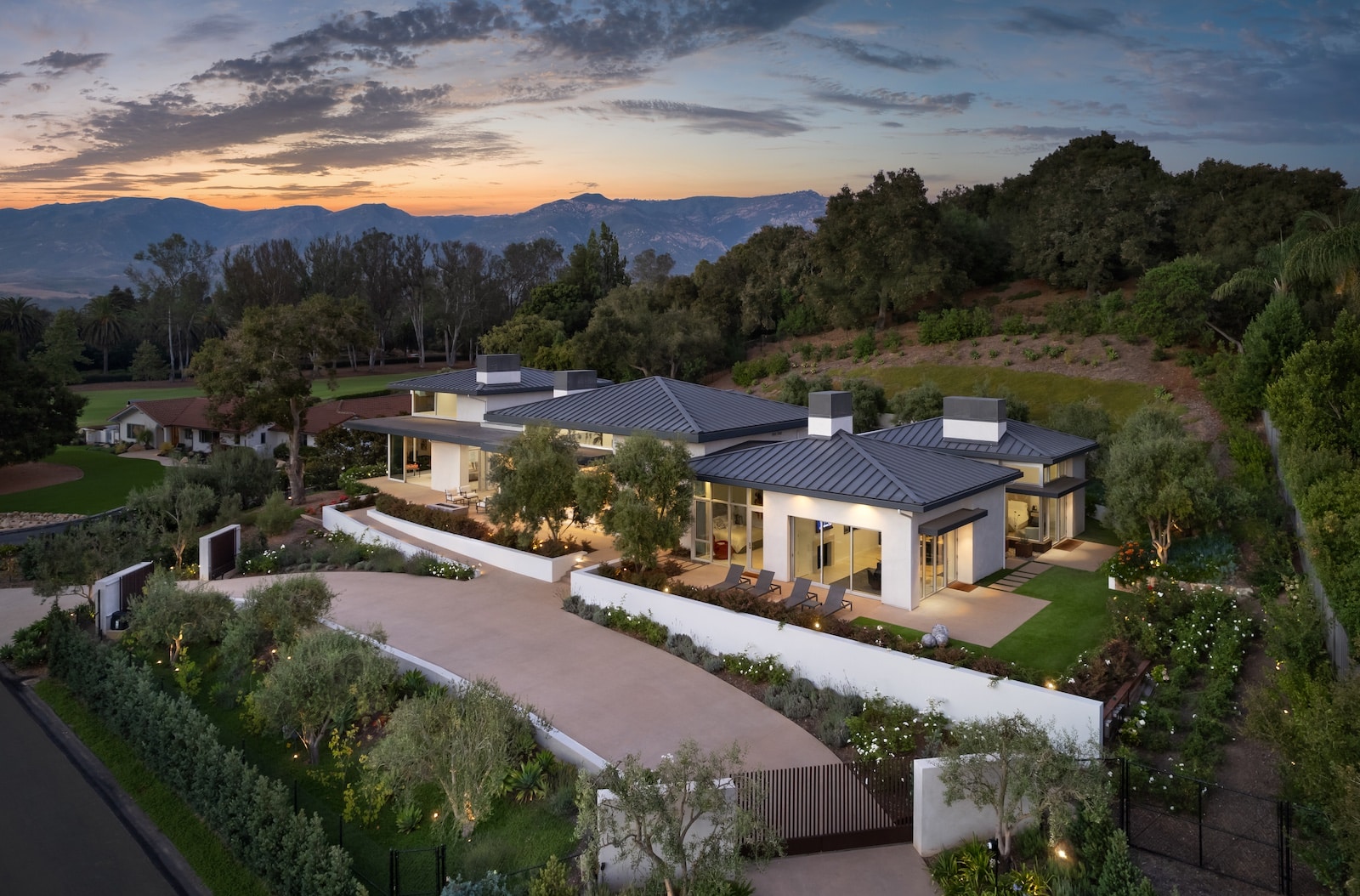 House on the Green Santa Barbara Home by Blackbird Architects — Blackbird Architects, Santa Barbara, California - Residential & Commercial