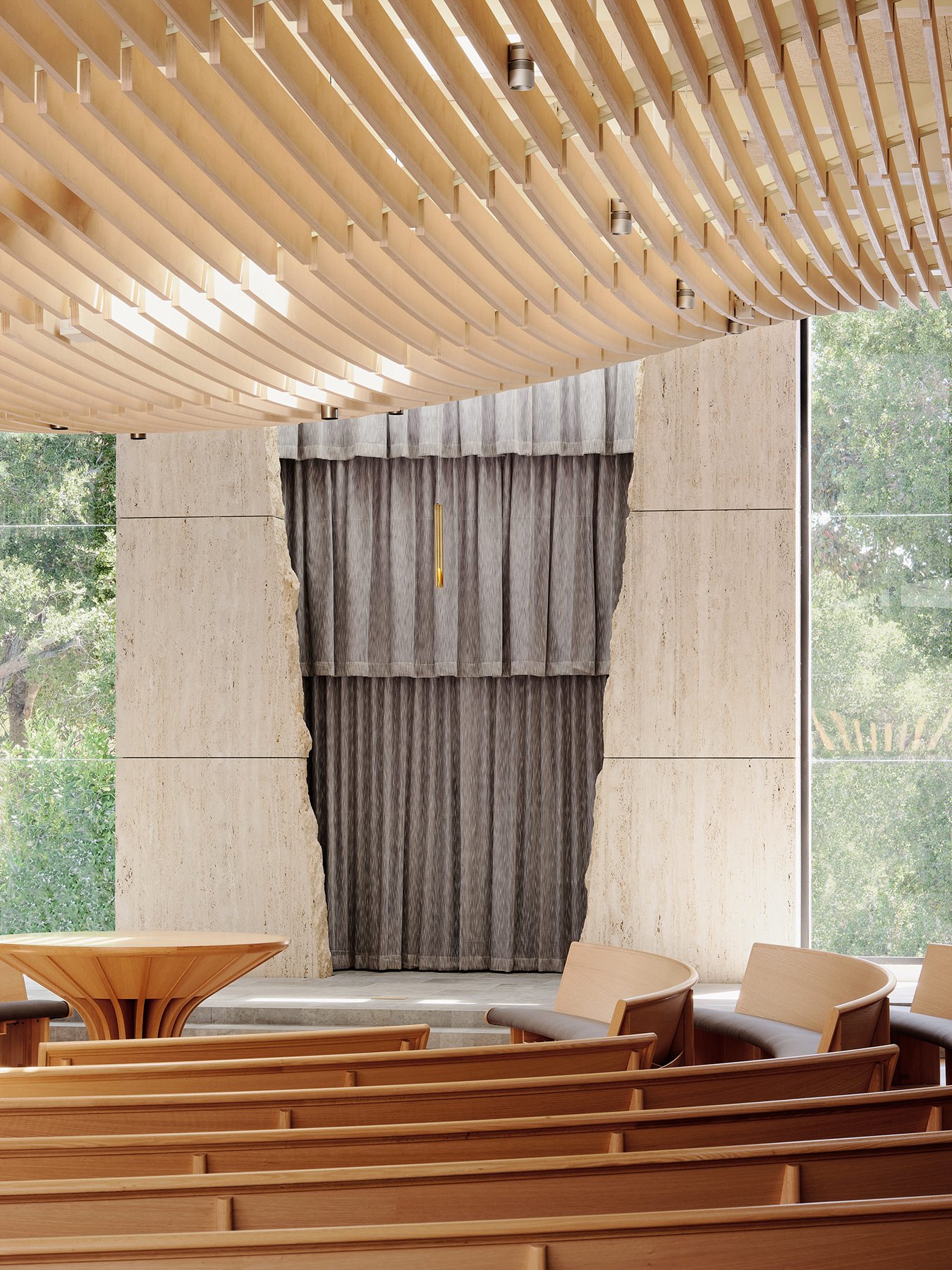 Kol Emeth Synagogue — Field Architecture
