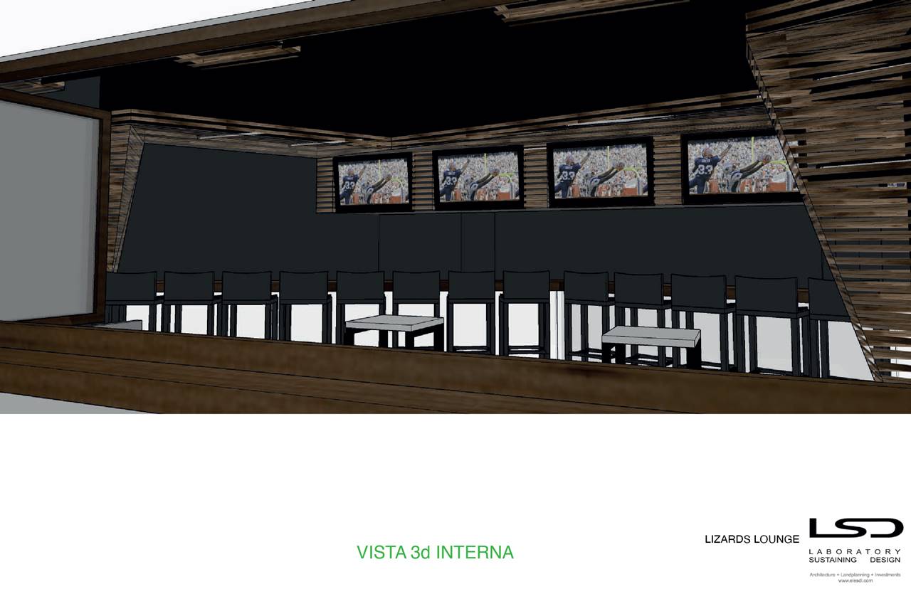 LIZARD BAR — LSD – LABORATORY SUSTAINING DESIGN