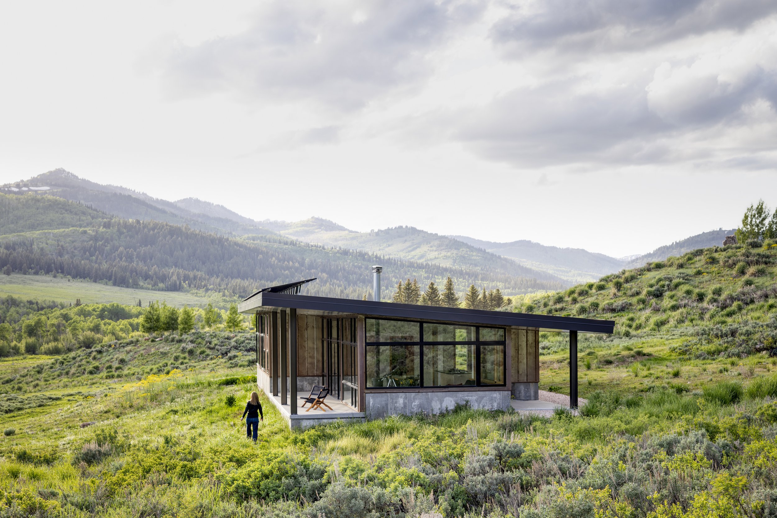 Logan Canyon Off-grid Cabin — CAST architecture - Seattle Architect Modern Architect