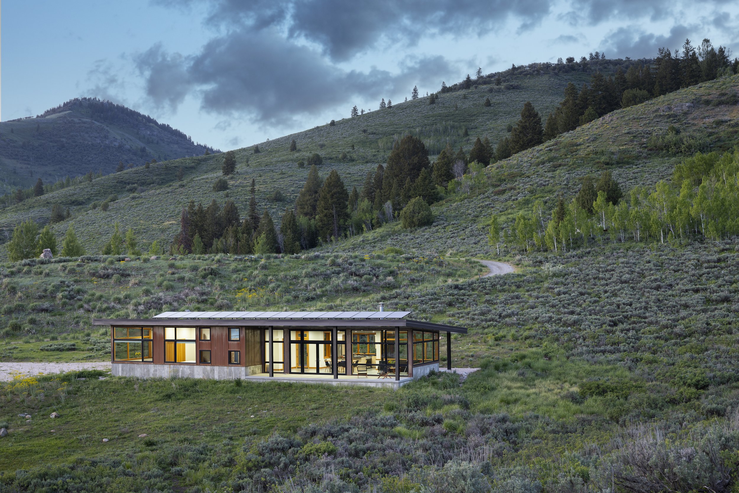 Logan Canyon Off-grid Cabin — CAST architecture - Seattle Architect Modern Architect
