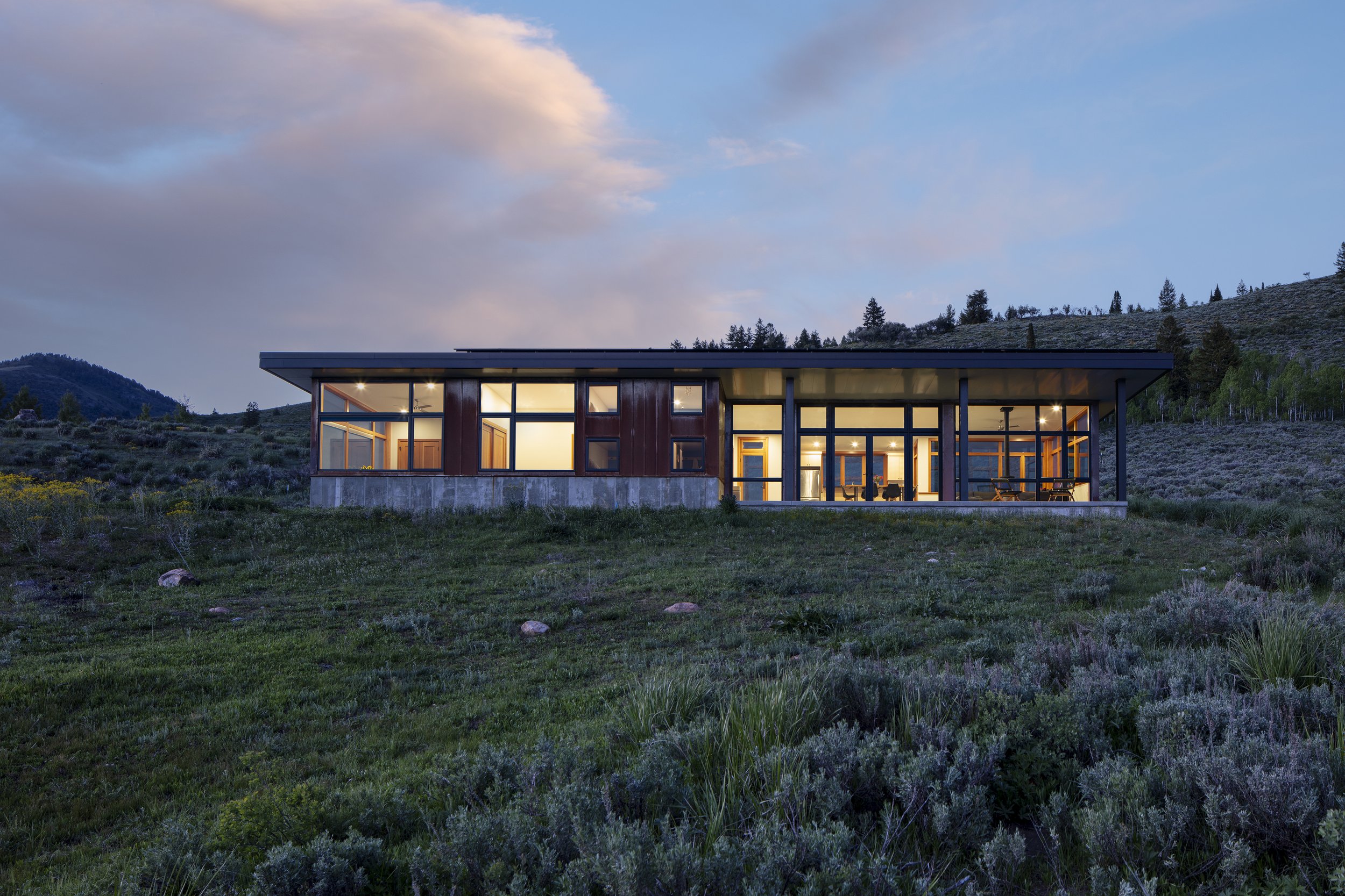 Logan Canyon Off-grid Cabin — CAST architecture - Seattle Architect Modern Architect