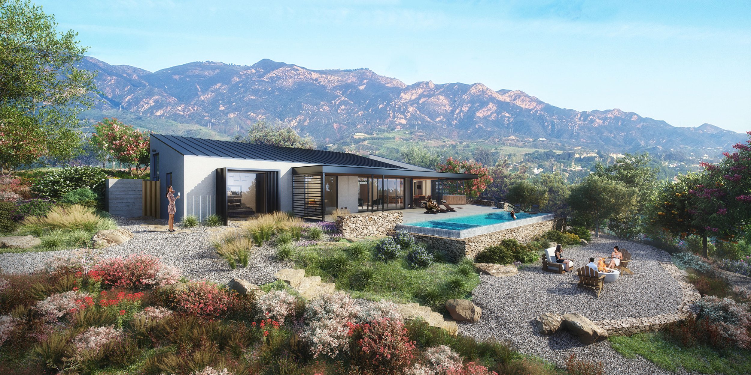VIA LOS PADRES RESIDENCE — TIM GORTER ARCHITECTS