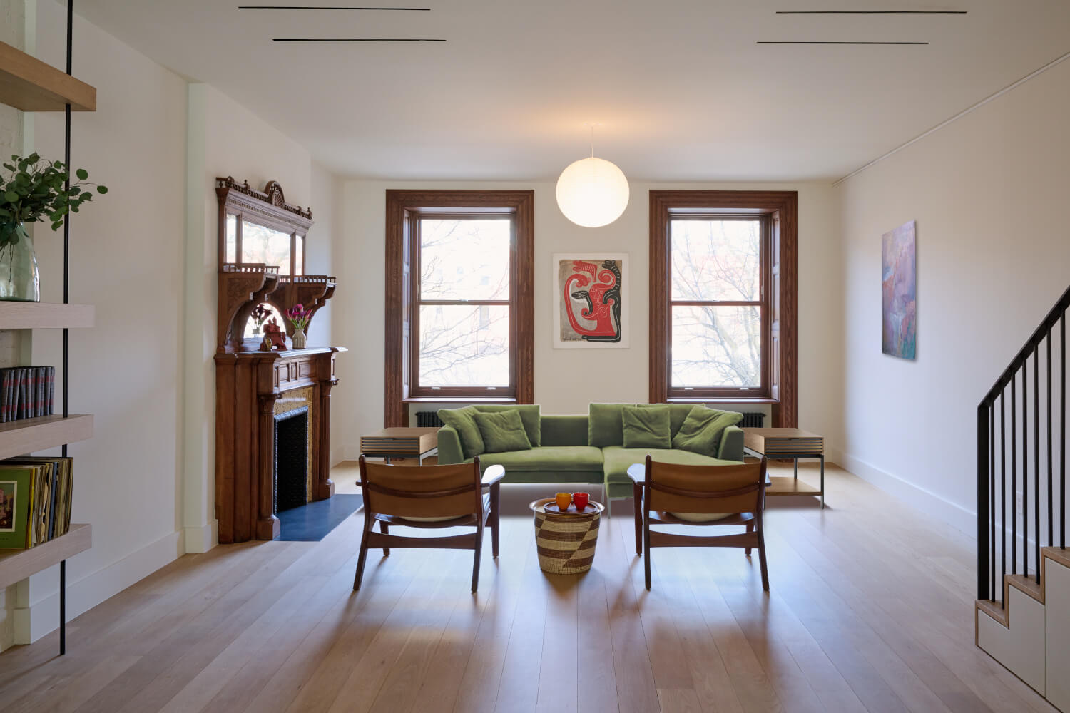 Manhattan Brownstone — Home - SHERMAN ARCHITECTS