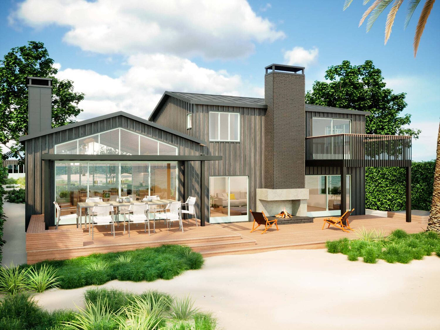 Miramar Beach Eclectic — Two Trees Architects