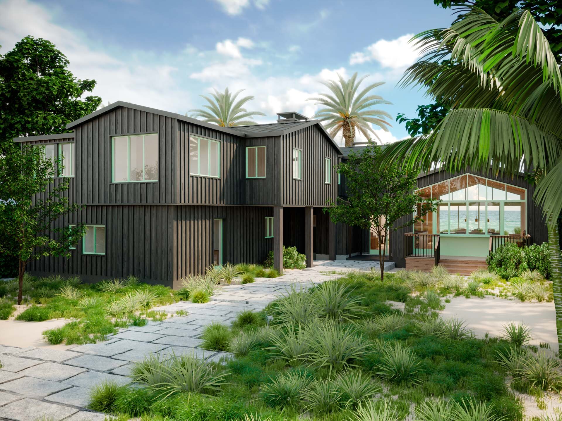 Miramar Beach Eclectic — Two Trees Architects