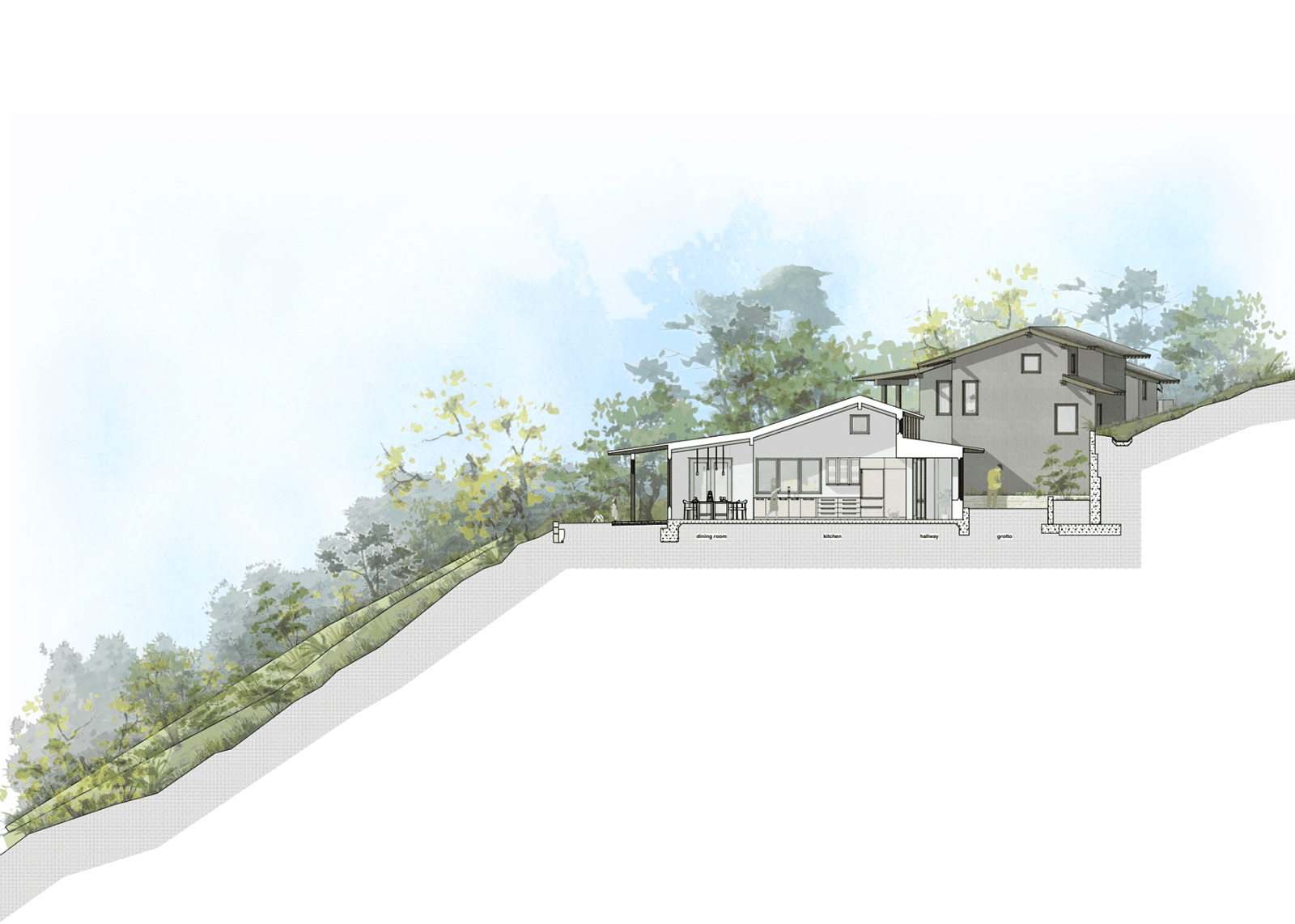 Mountainside Home — Blackbird Architects, Santa Barbara, California - Residential & Commercial
