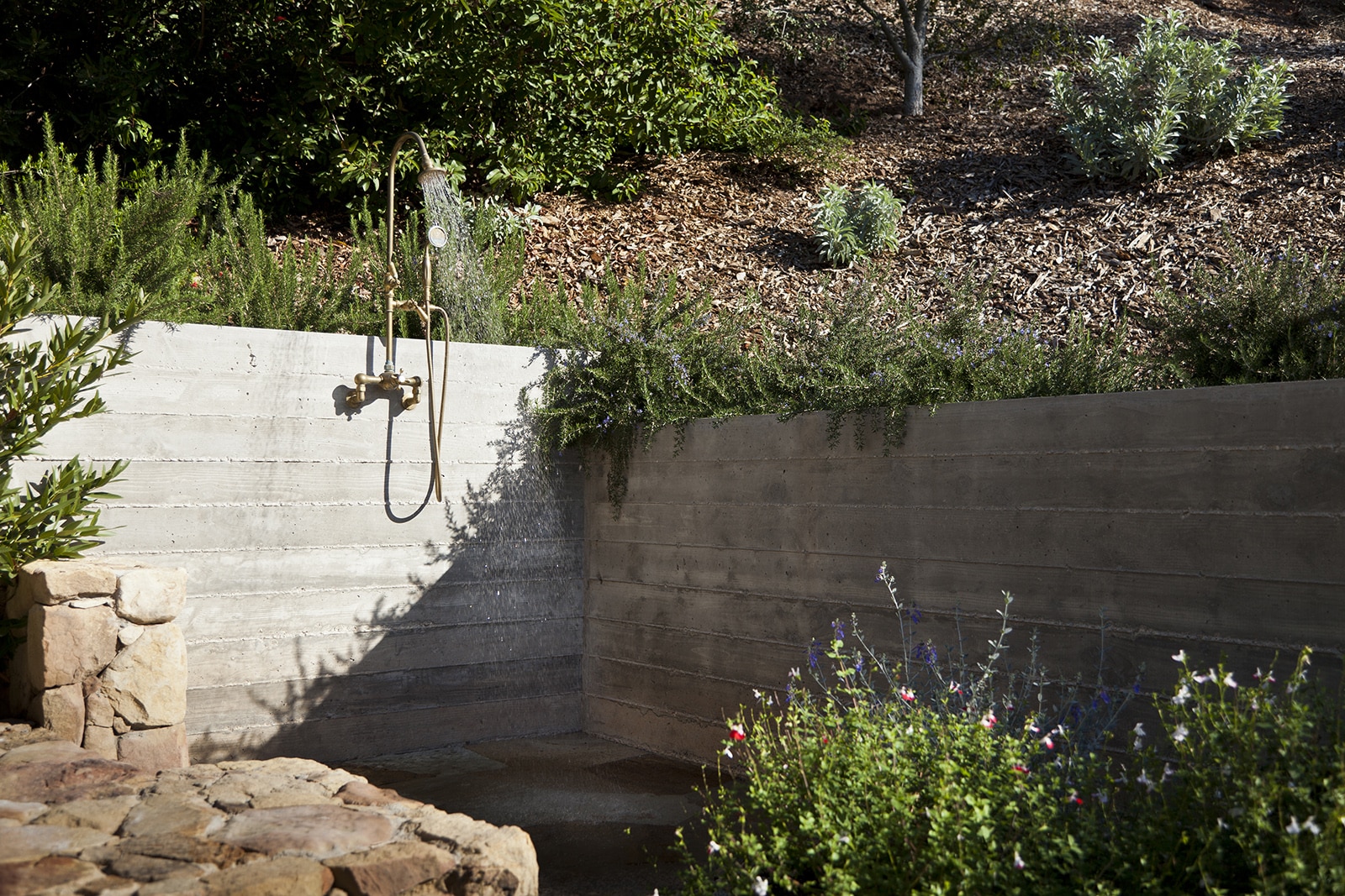 Mountainside Studio wildfire rebuild by Santa Barbara Architects — Blackbird Architects