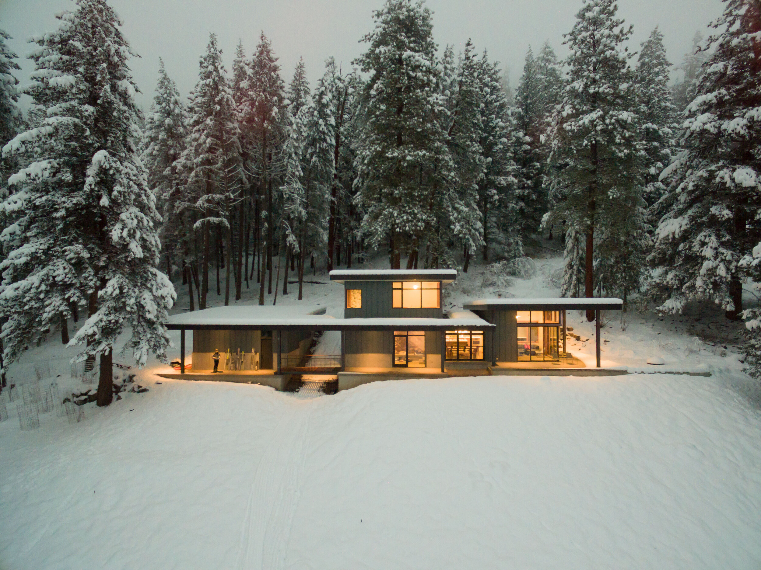 Nelson Cabin — Methow Valley Cabin — CAST architecture - Seattle Architect Modern Architect
