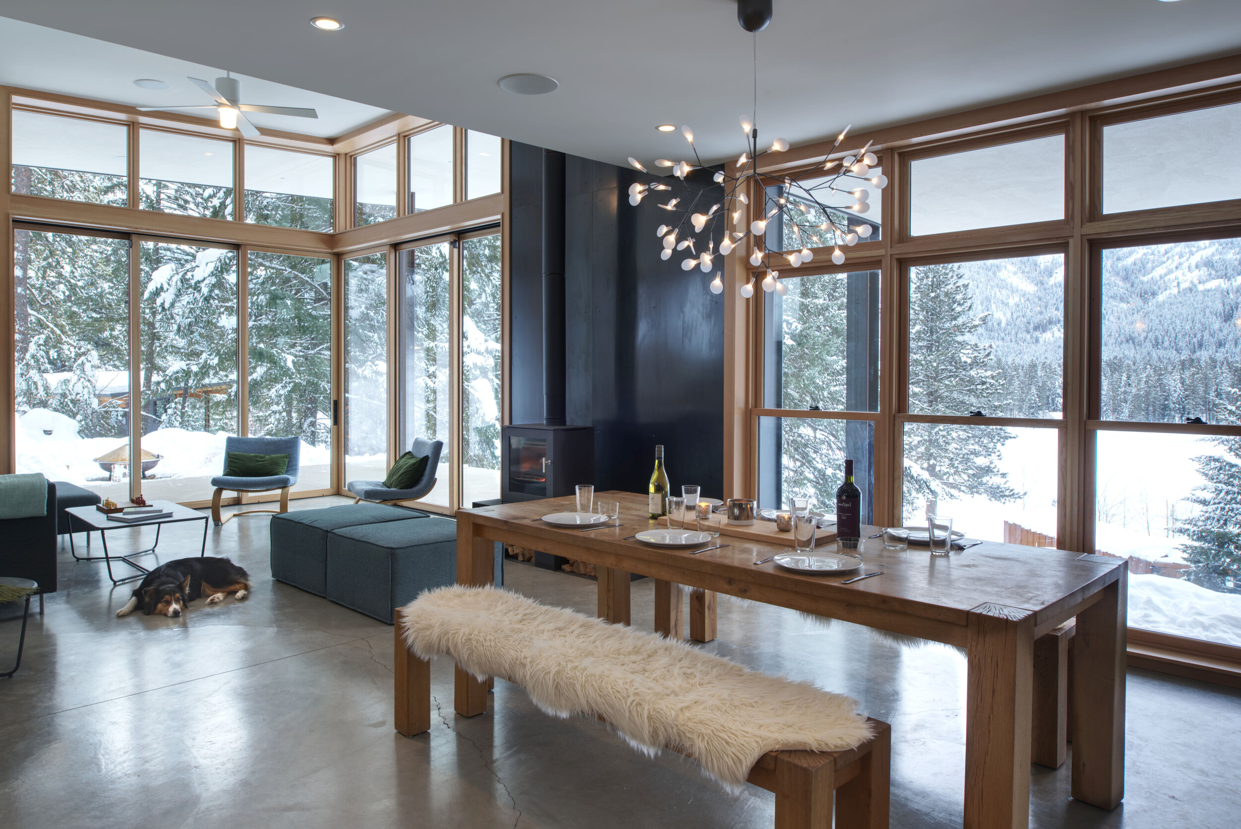 Nelson Cabin — Methow Valley Cabin — CAST architecture - Seattle Architect Modern Architect