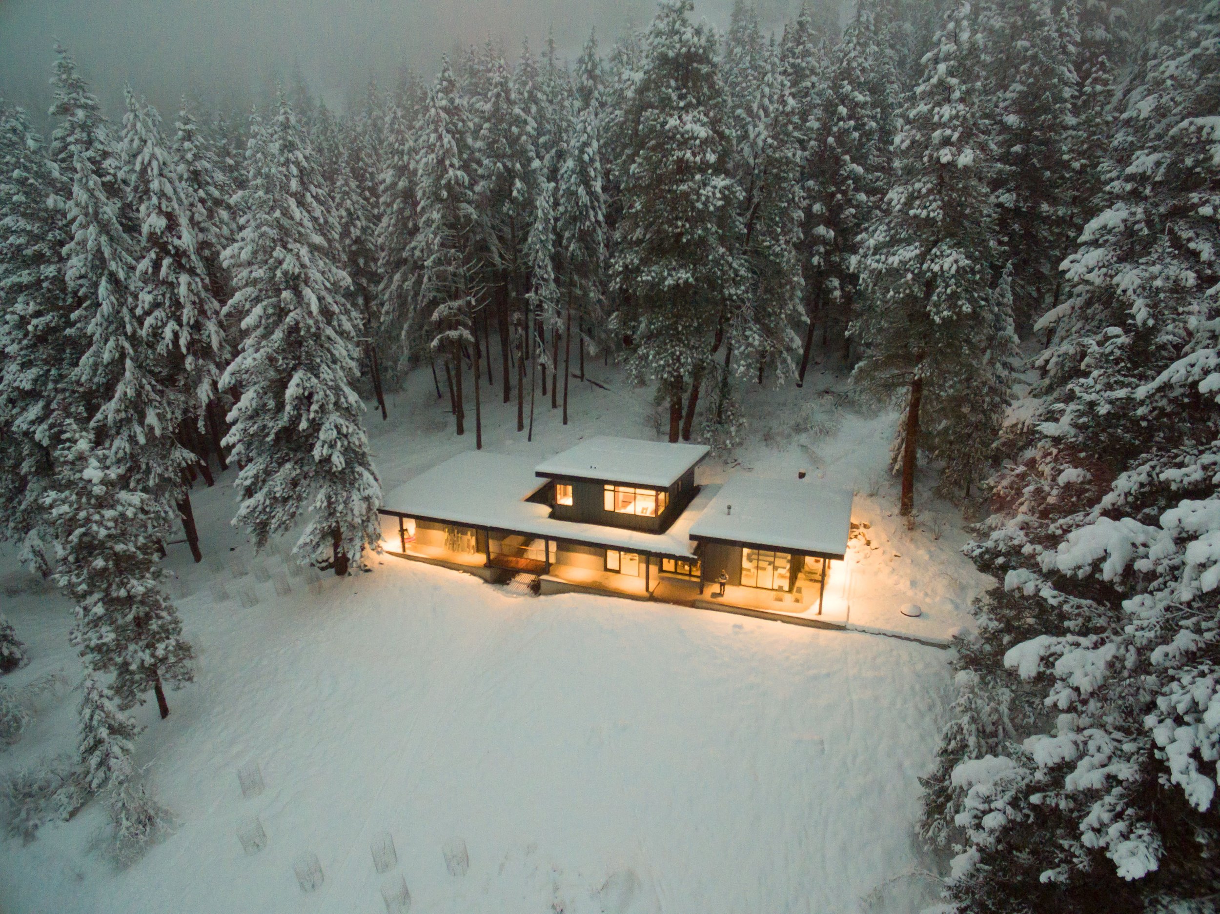 Nelson Cabin — Methow Valley Cabin — CAST architecture - Seattle Architect Modern Architect