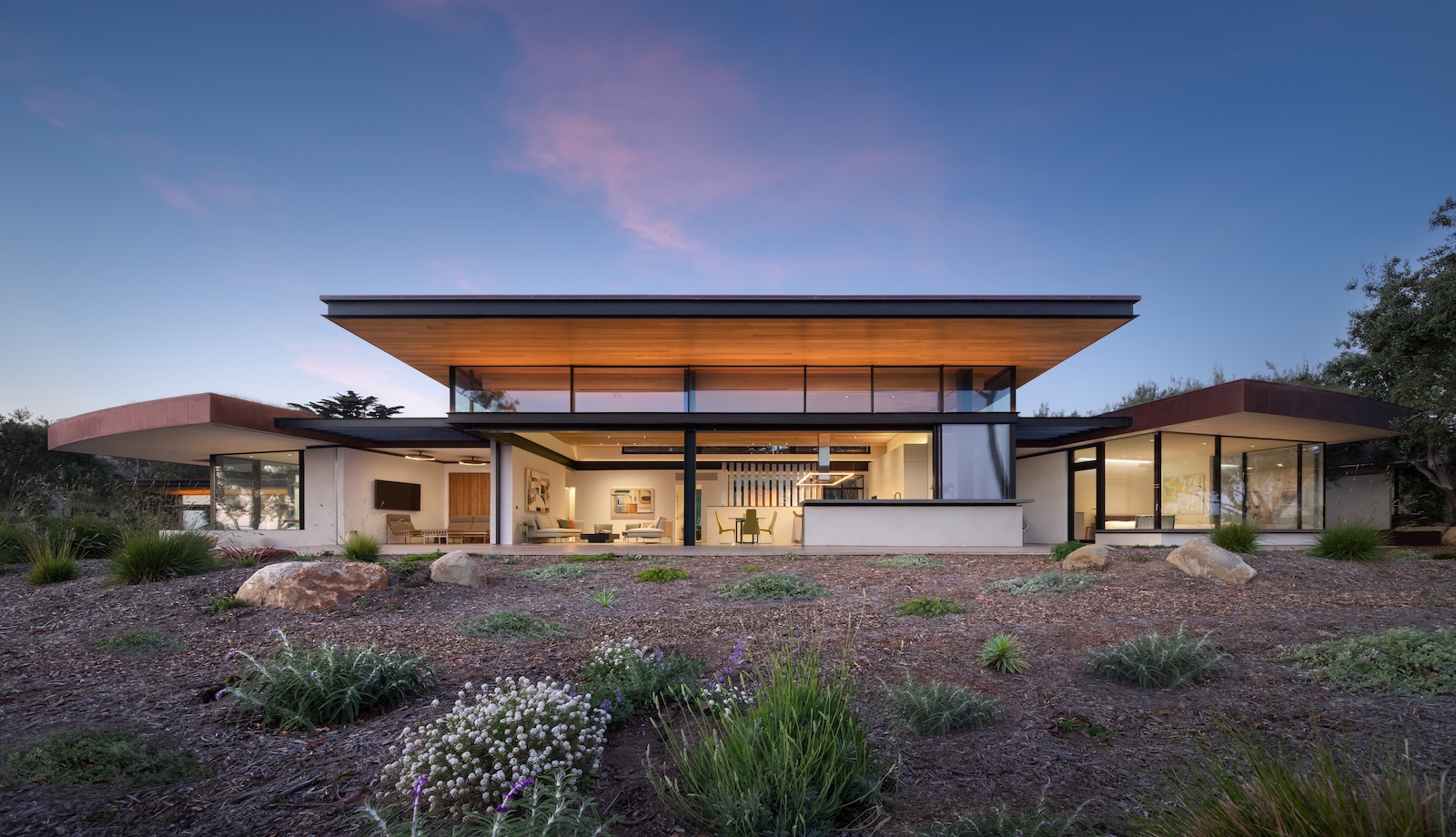 Ocean Bluff Home, modern coastal residence, Blackbird Architects — Blackbird Architects, Santa Barbara, California - Residential & Commercial