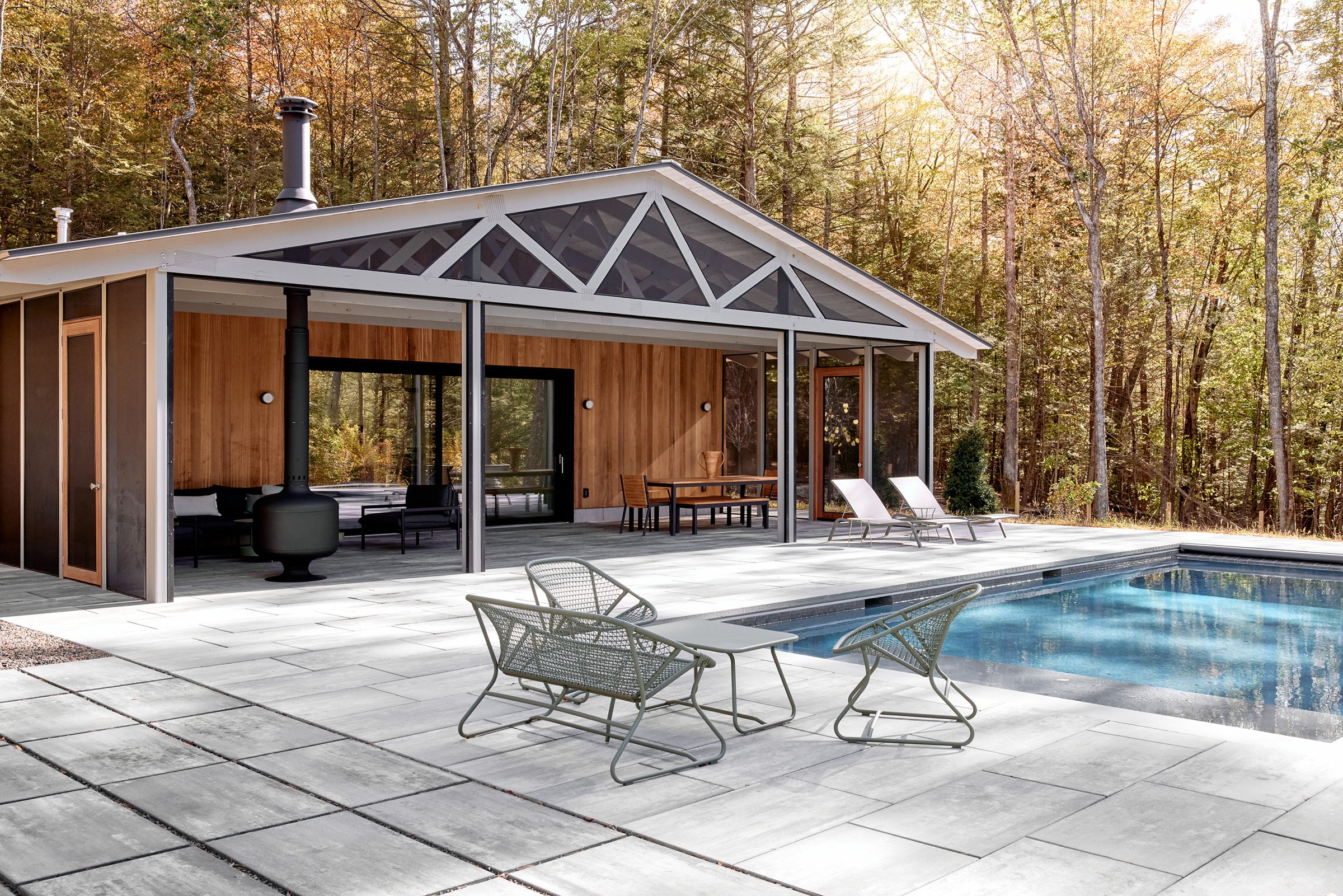 Olive Poolhouse — DEMO Architects