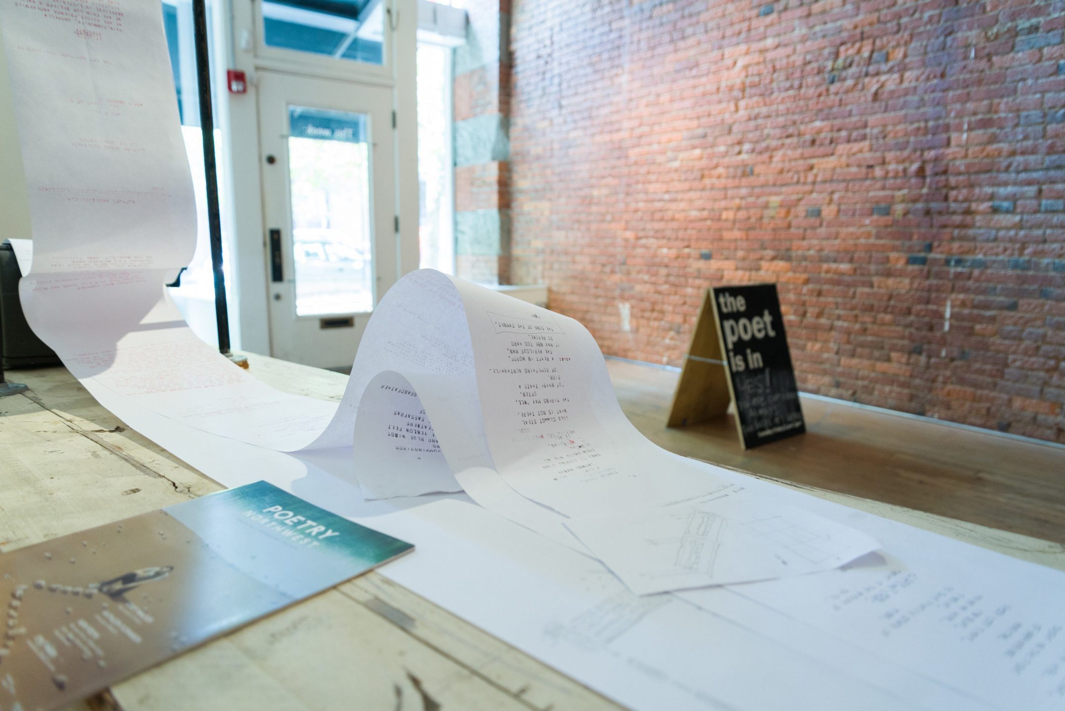 The Poet is In at [storefront] Olson Kundig — Olson Kundig