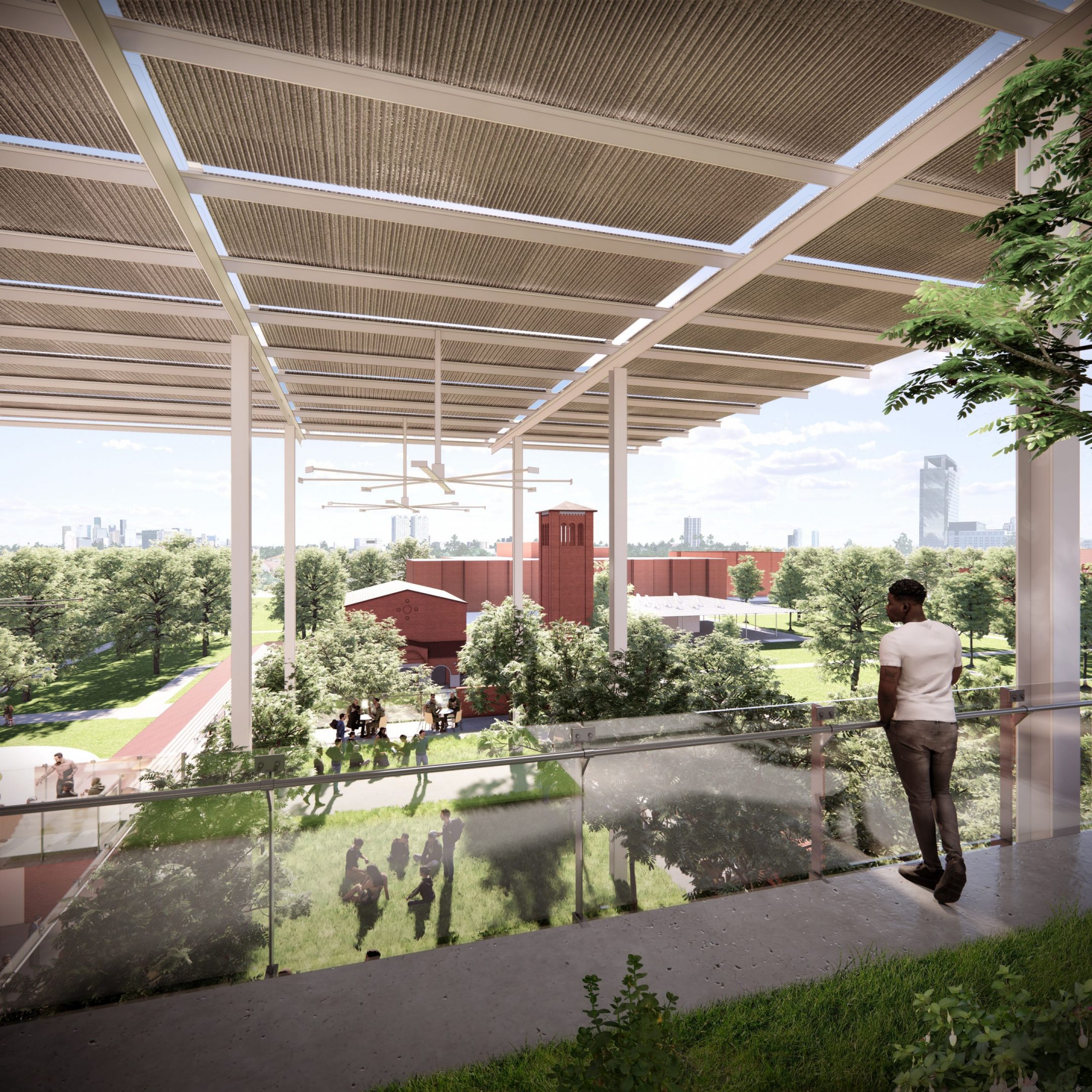 Olson Kundig — The Roost — Rice University Student Center Design Competition — Olson Kundig