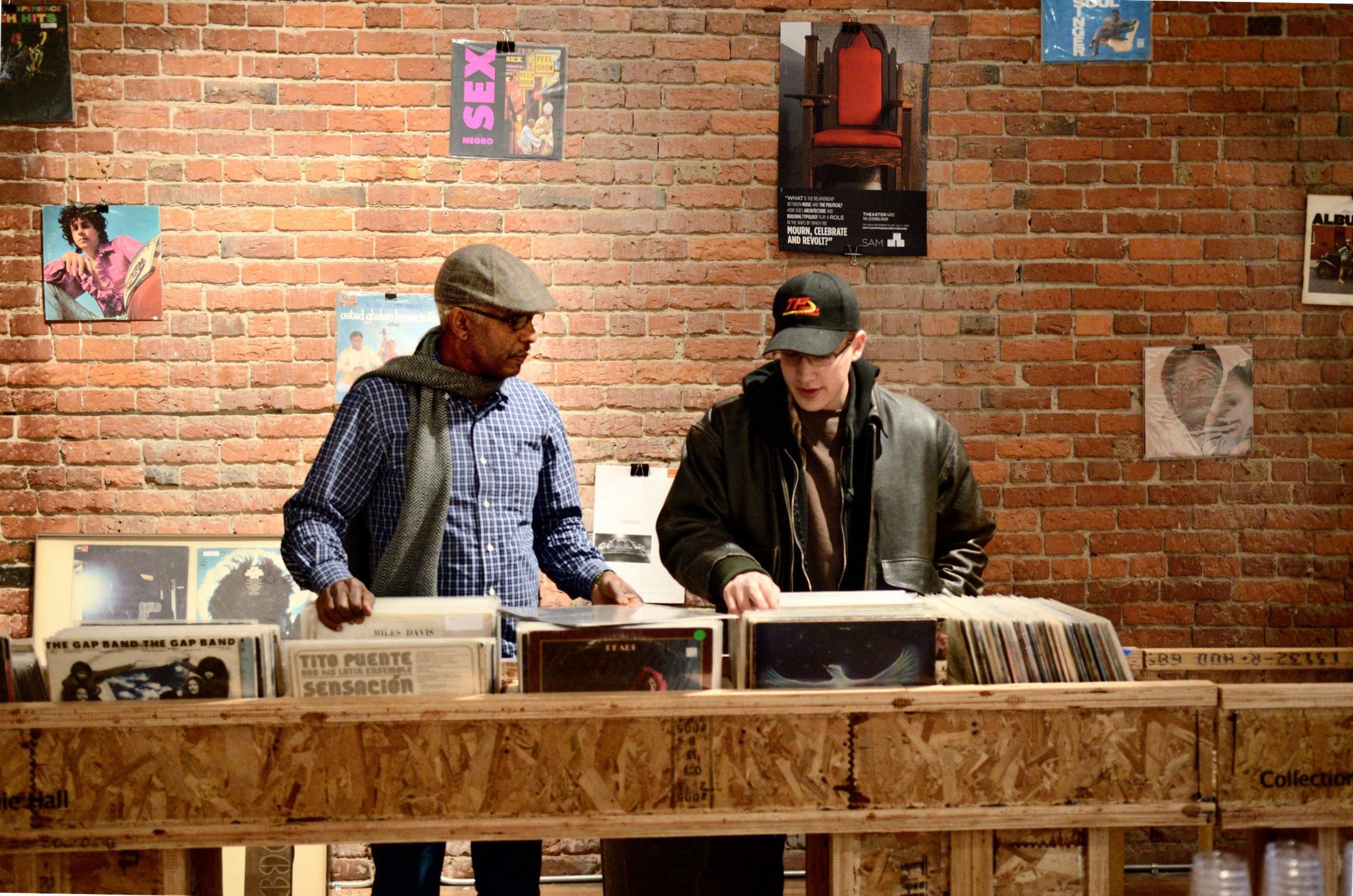 Record Store at [storefront] Olson Kundig — Olson Kundig