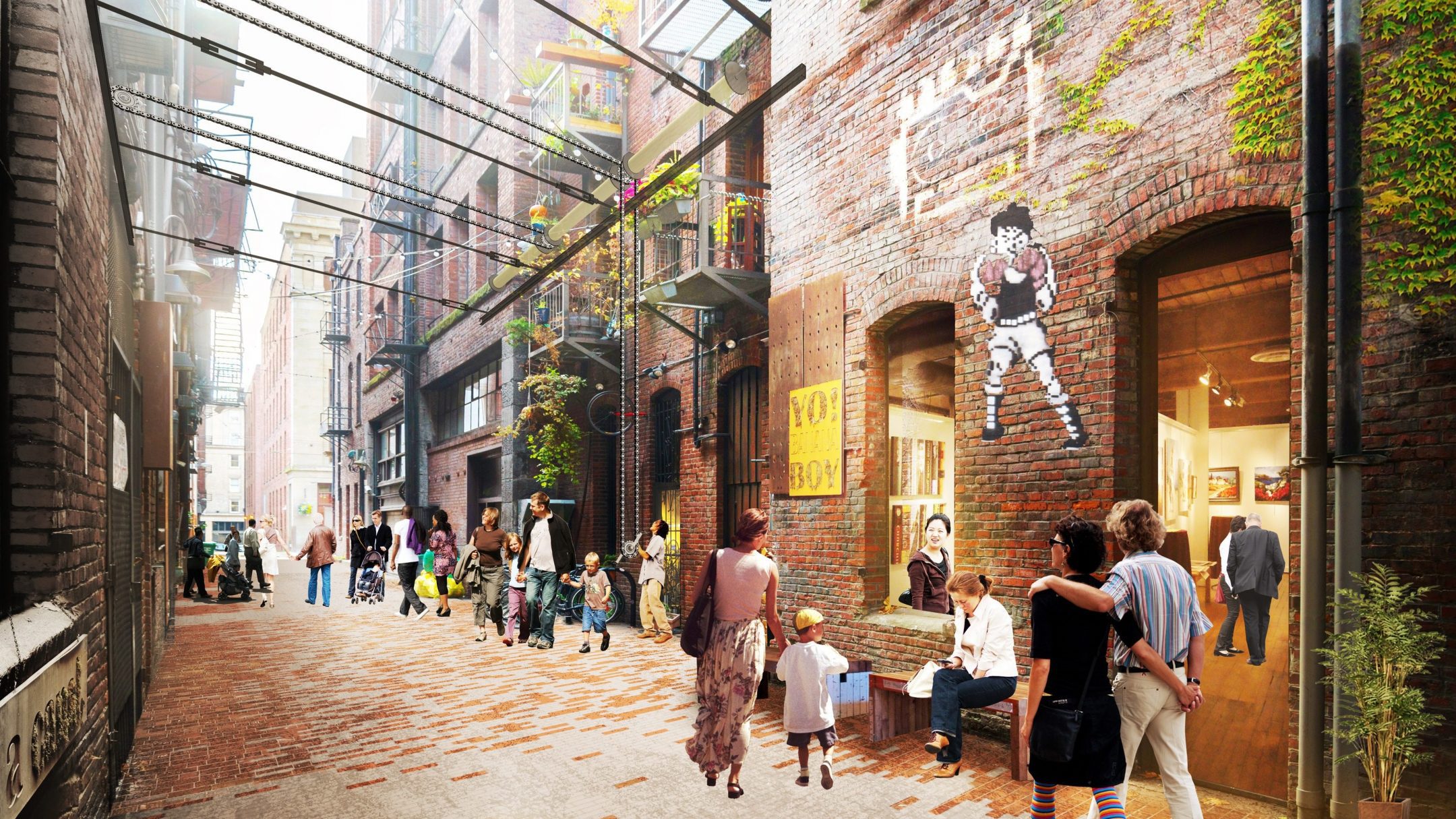 Pioneer Square Alley Corridor Project — Olson Kundig