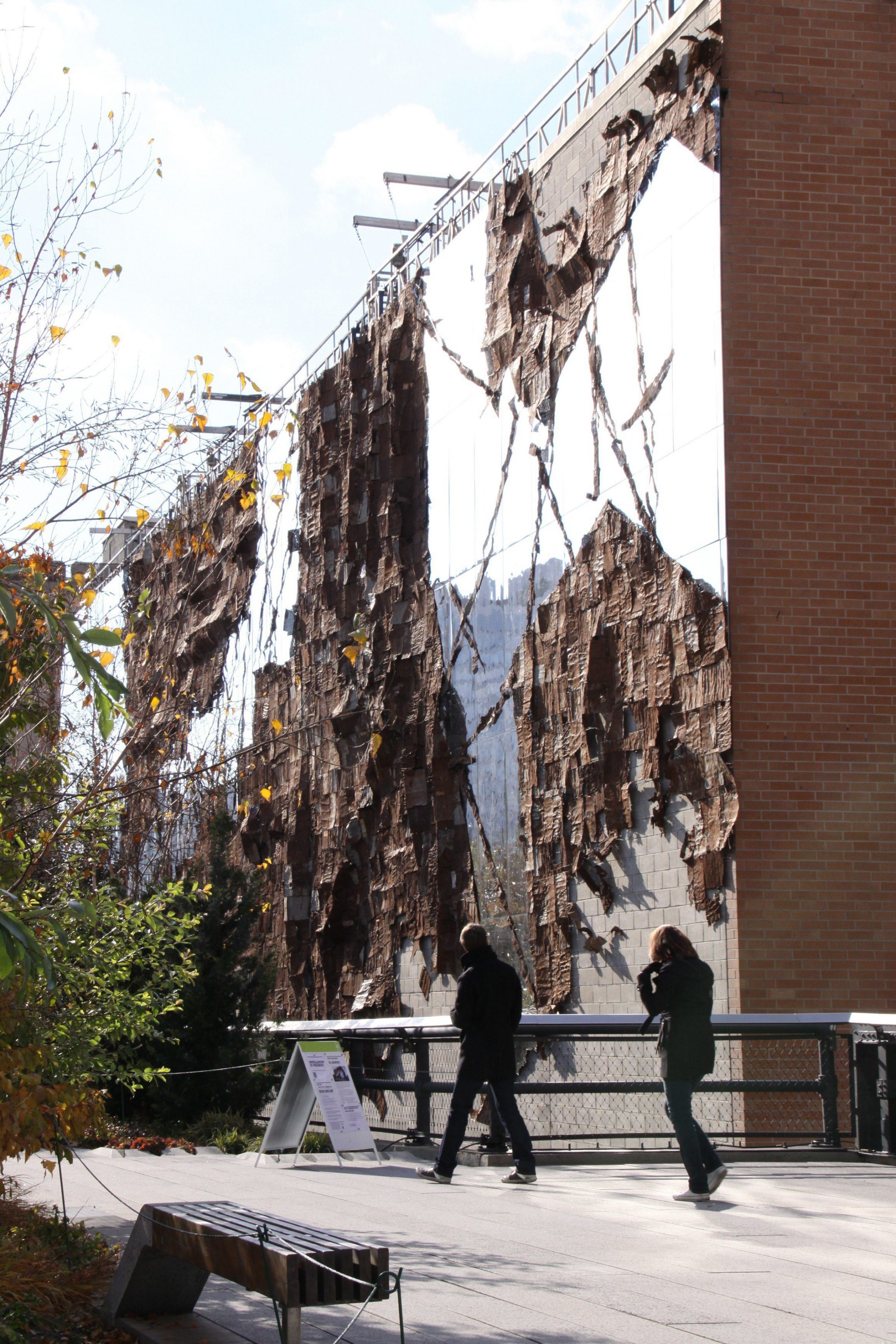 El Anatsui’s Broken Bridge II — Olson Kundig
