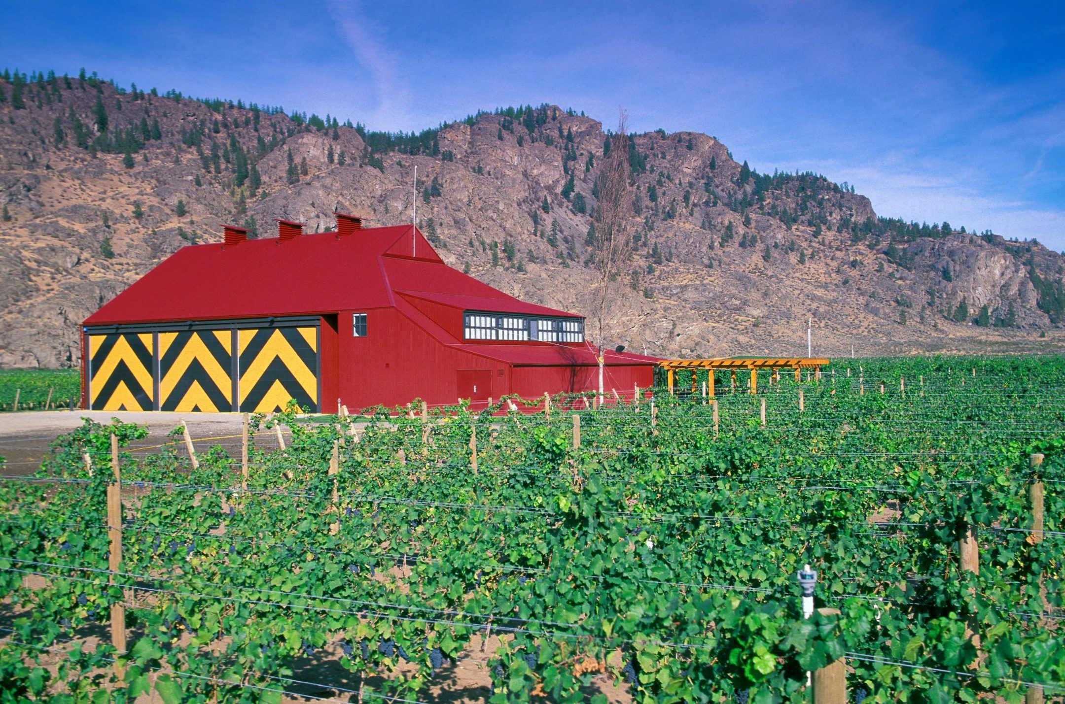 Osoyoos Barn and Visitors Center at Mission Hill Family Estate Winery — Olson Kundig