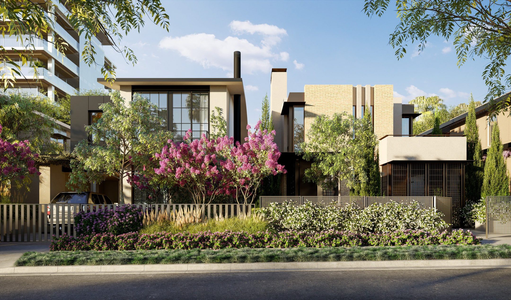 The Houses at 8899 Beverly — Olson Kundig