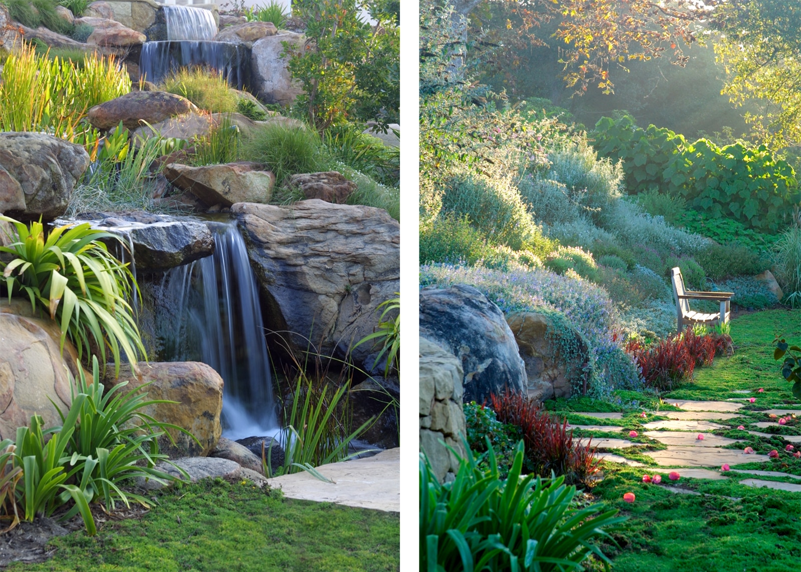 Ona's Garden Landscaping Blackbird Architects Santa Barbara — Blackbird Architects, Santa Barbara, California - Residential & Commercial