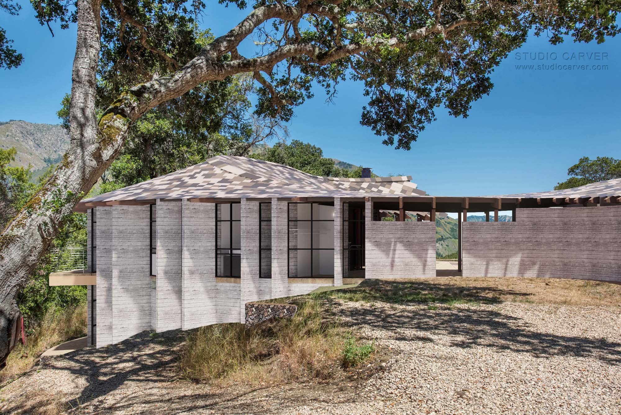 Dragon's Den Contemporary Architecture — Studio Carver Architects