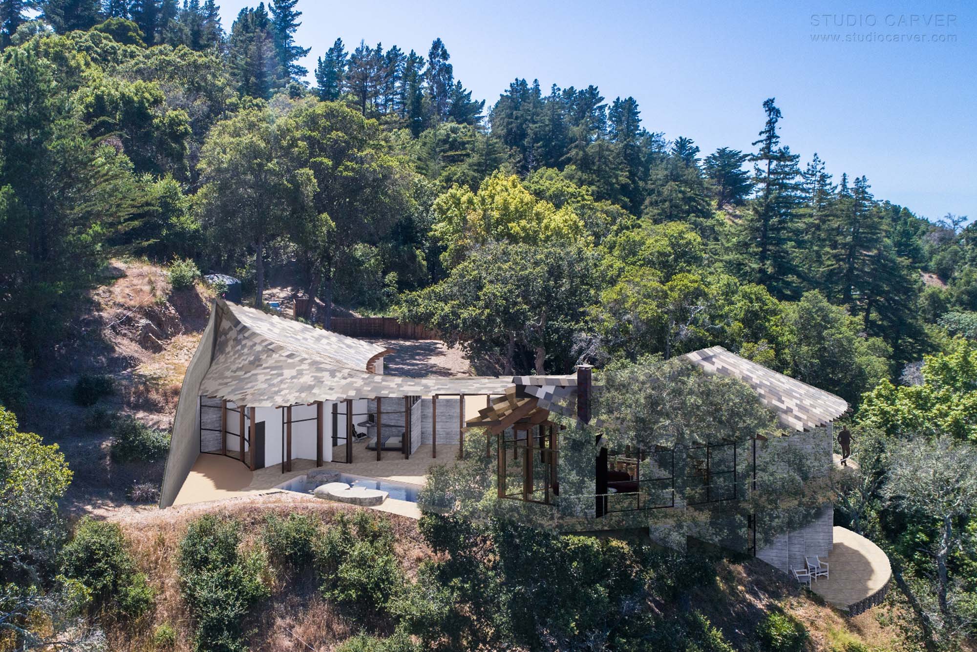 Dragon's Den Contemporary Architecture — Studio Carver Architects
