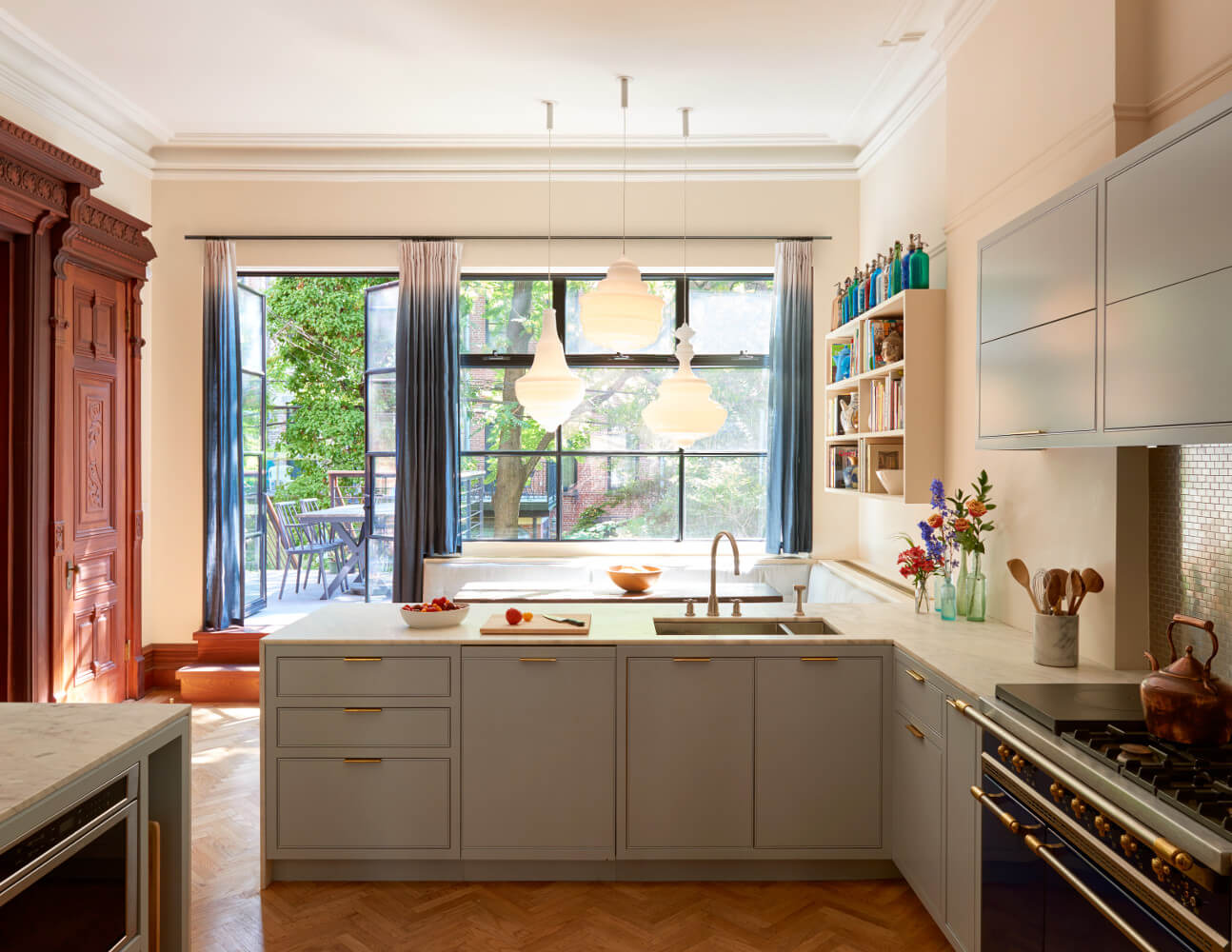 Park Slope Brownstone — Home - SHERMAN ARCHITECTS