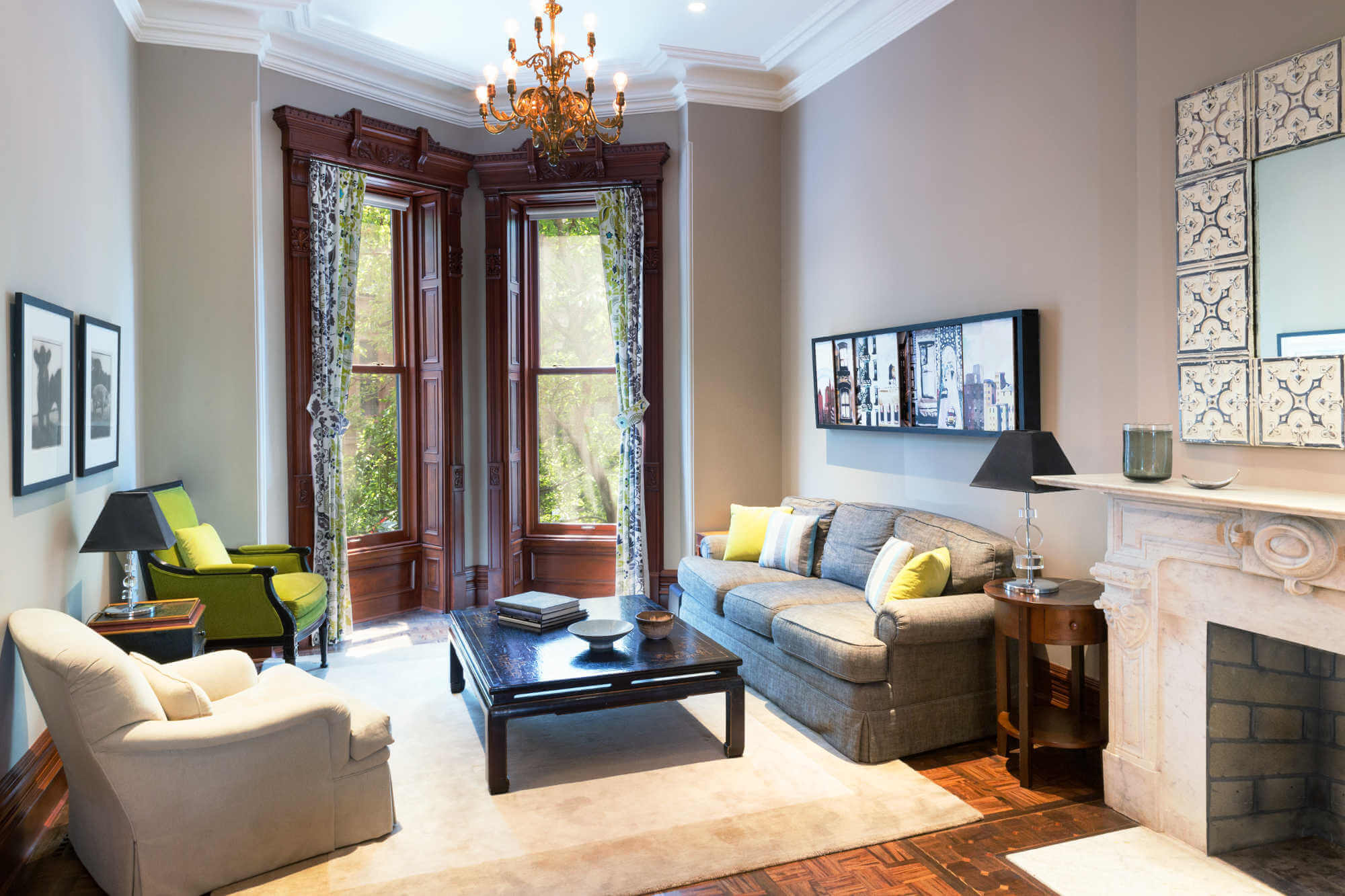 Park Slope Renovation — Home - SHERMAN ARCHITECTS