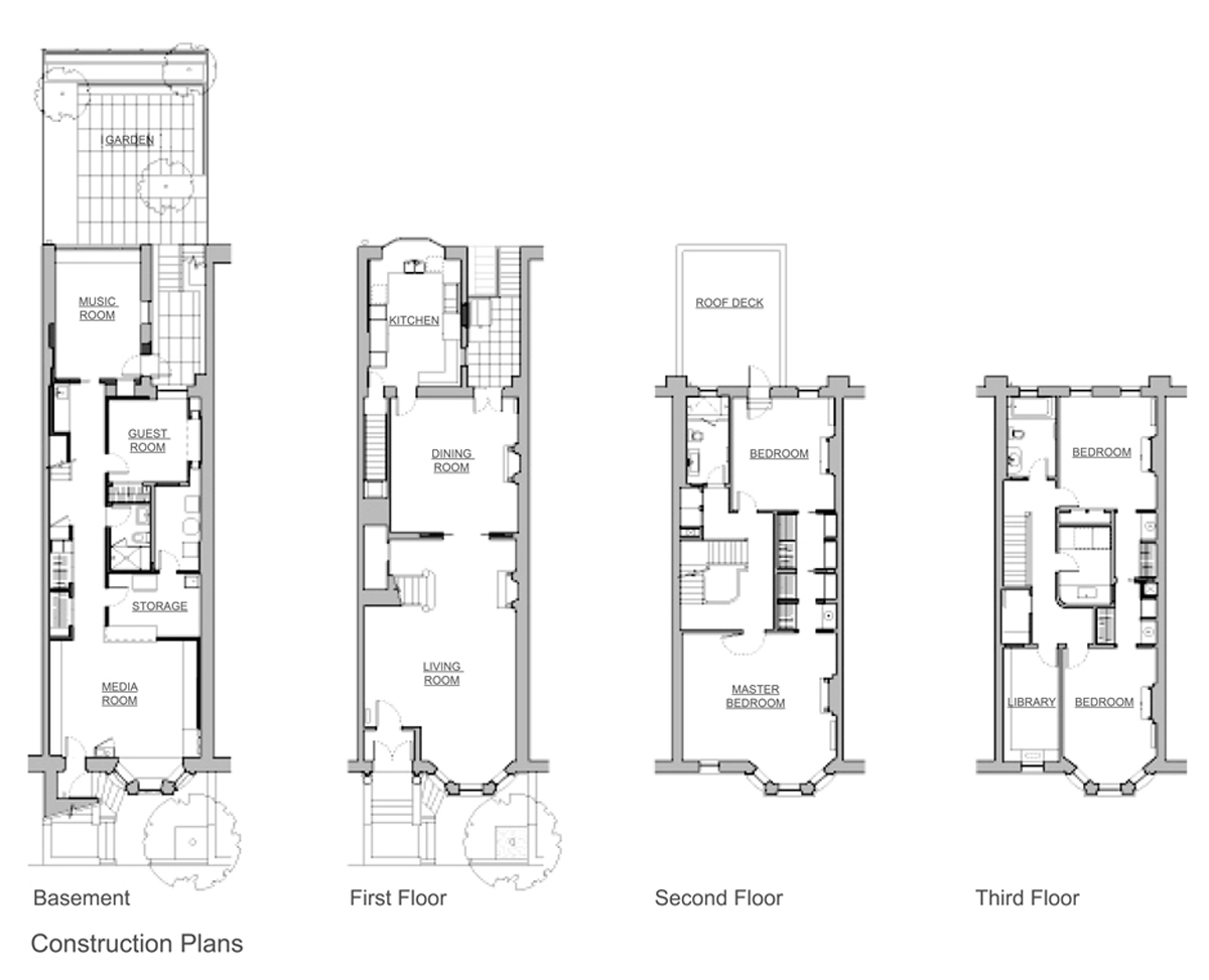 Park Slope Townhouse — Home - SHERMAN ARCHITECTS