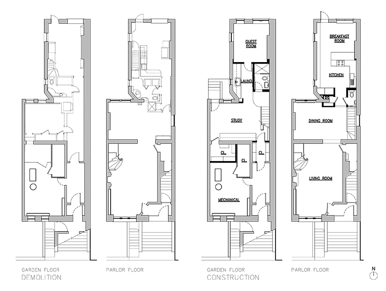 Park Slope Triplex — Home - SHERMAN ARCHITECTS