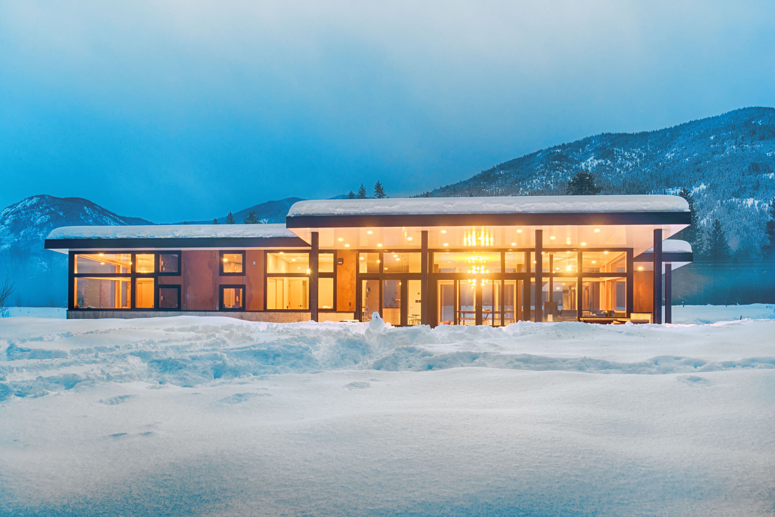 Ranchero — Methow Valley cabin — CAST architecture - Seattle Architect Modern Architect