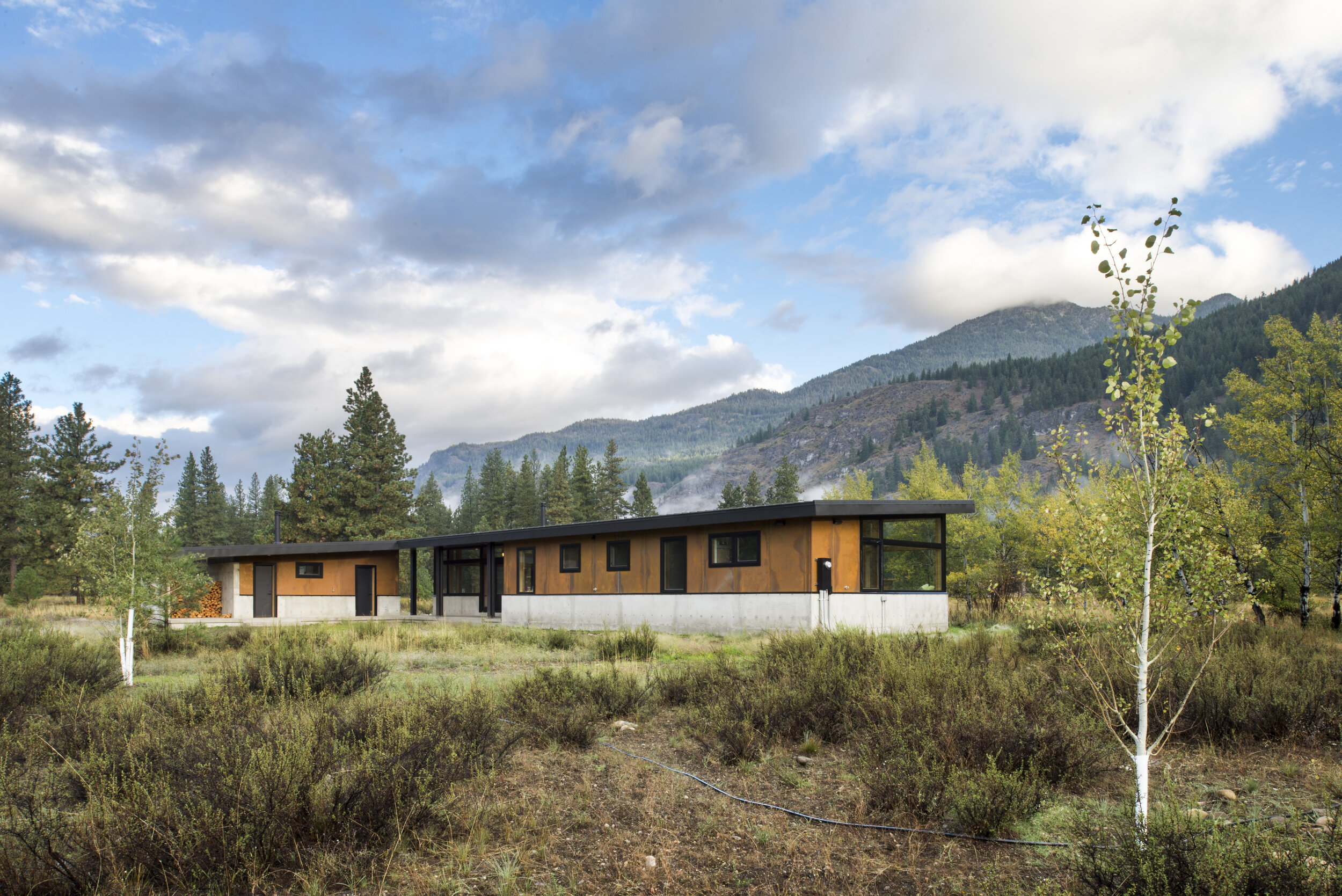 Ranchero — Methow Valley cabin — CAST architecture - Seattle Architect Modern Architect