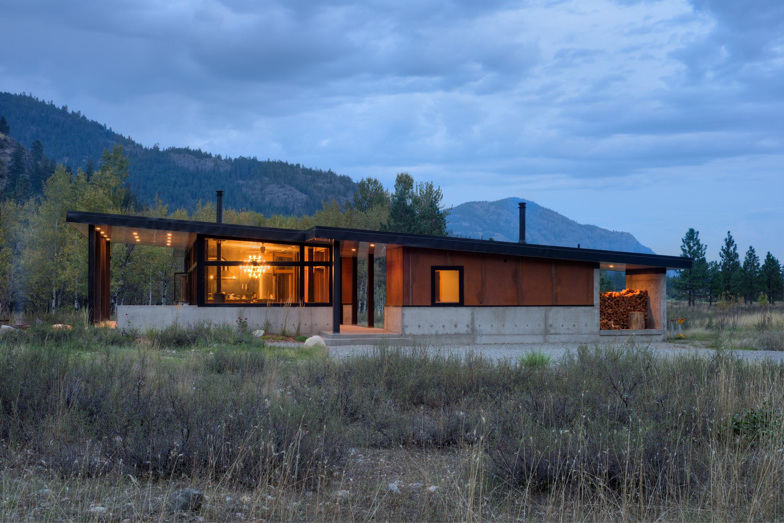 Ranchero — Methow Valley cabin — CAST architecture - Seattle Architect Modern Architect