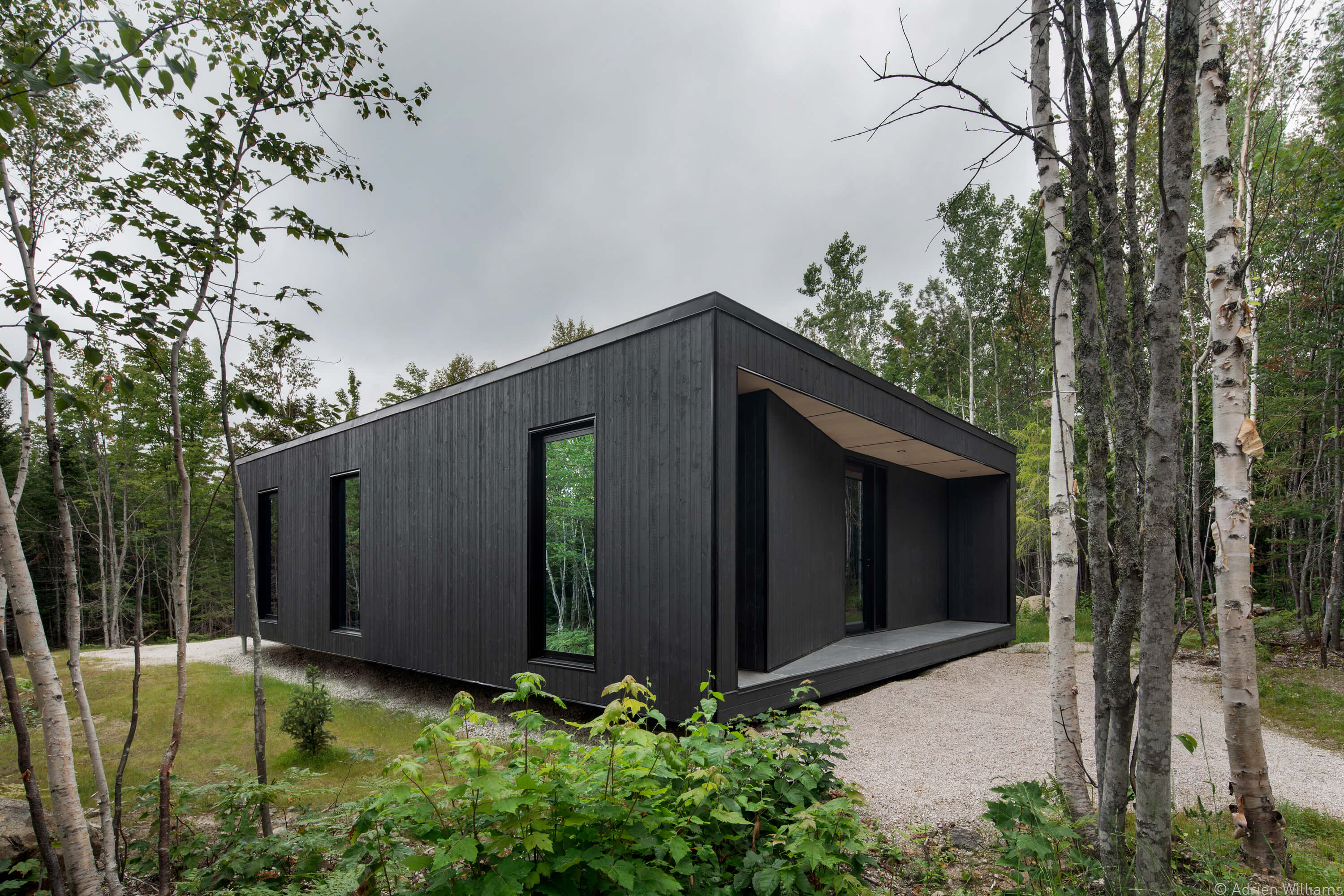 Réflexion — Maisons Miroirs ‹ Projets — Bourgeois / Lechasseur architectes