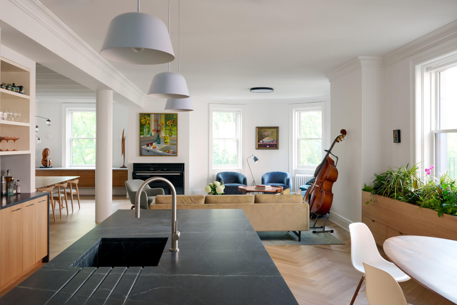 Riverside Drive Apartment — Home - SHERMAN ARCHITECTS