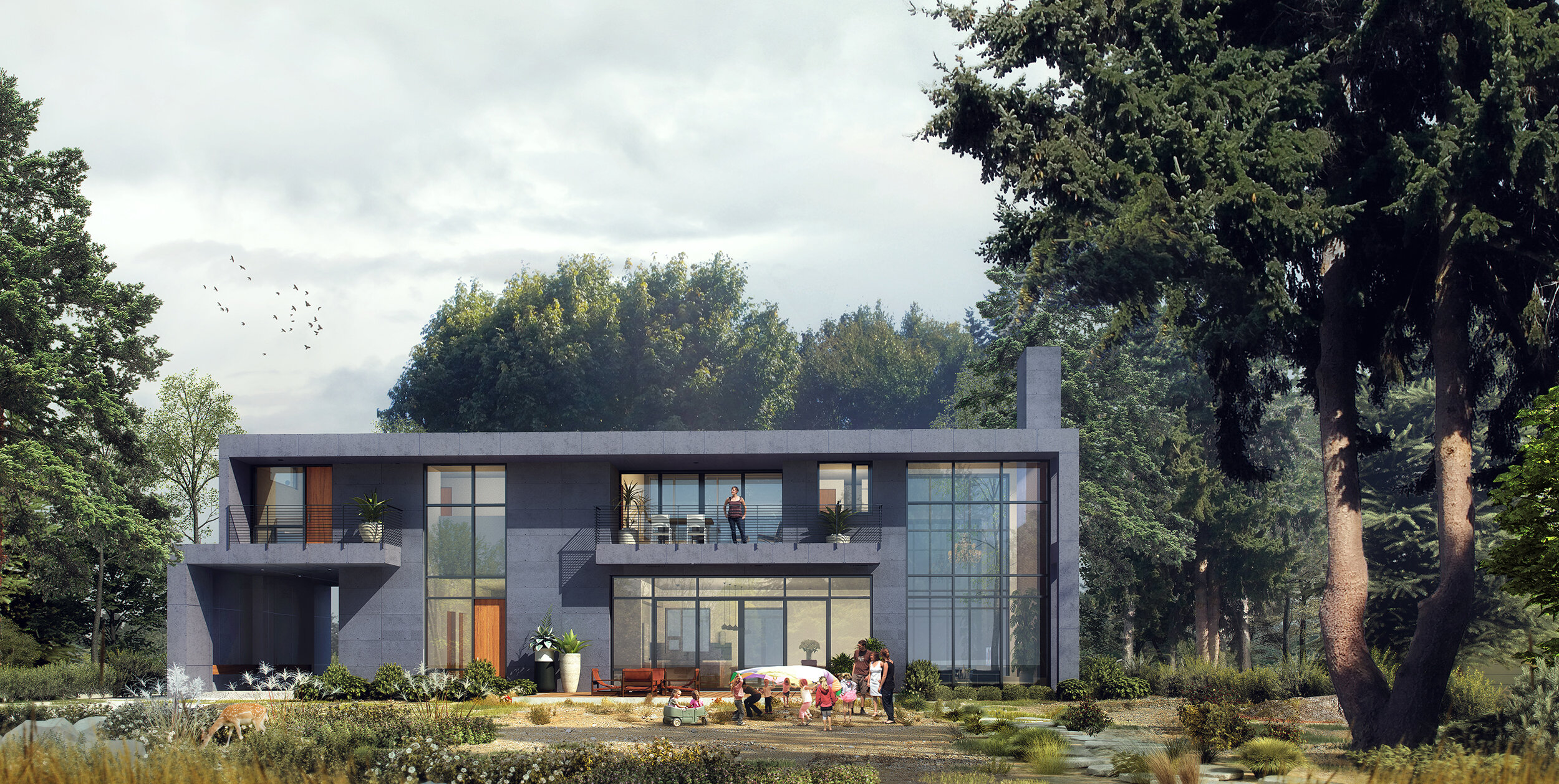 OLYMPIC PENINSULA RESIDENCE — TIM GORTER ARCHITECTS