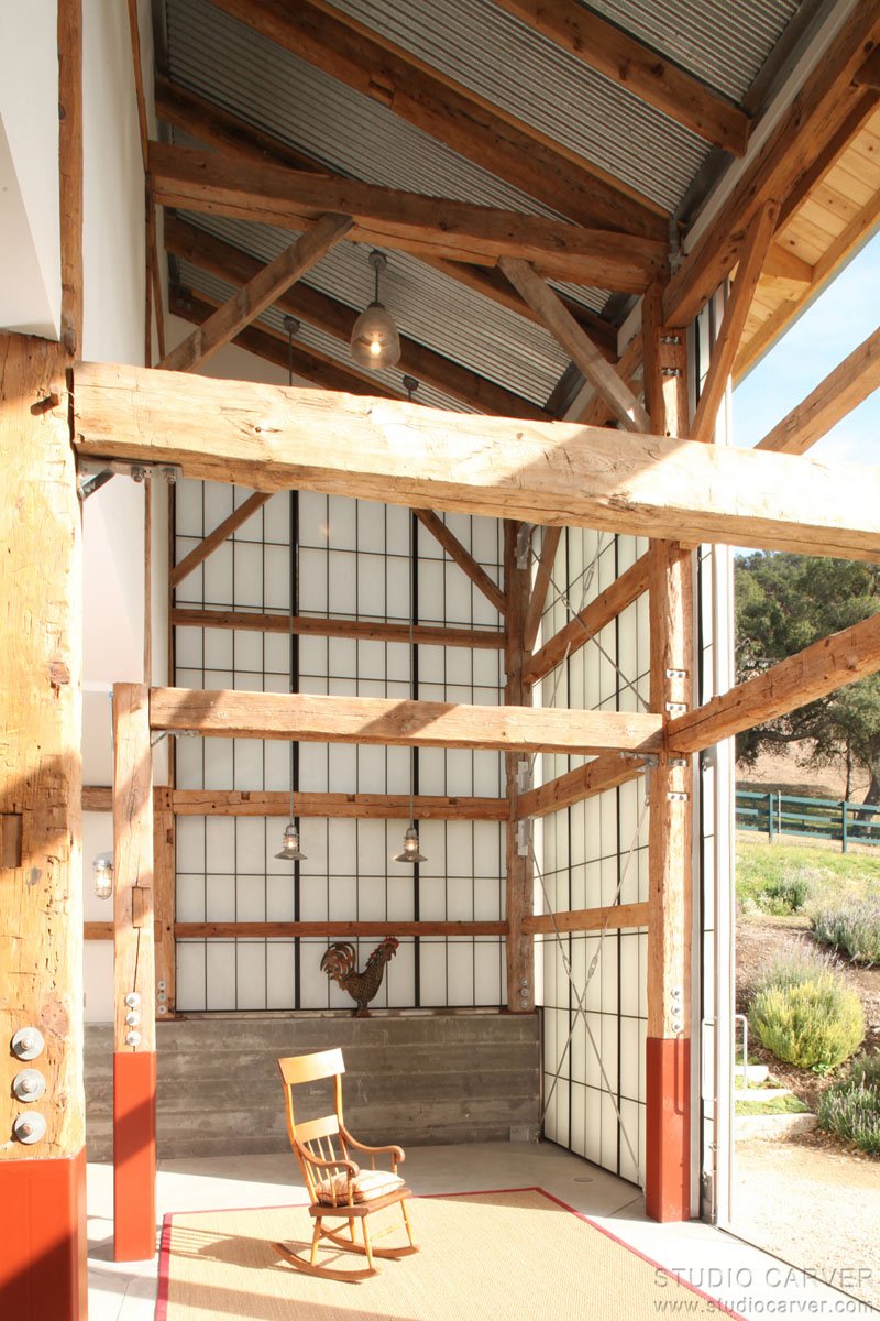 Santa Ynez Barn Contemporary Architecture — Studio Carver Architects