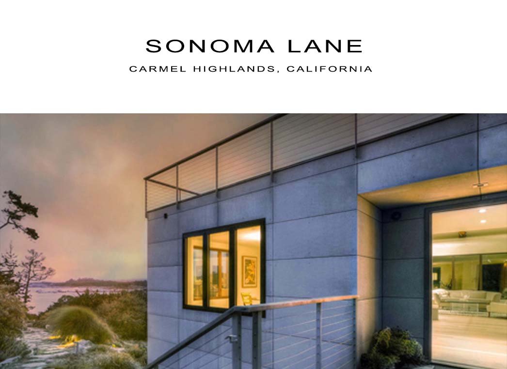 Sonoma Lane Contemporary Architecture — Studio Carver Architects