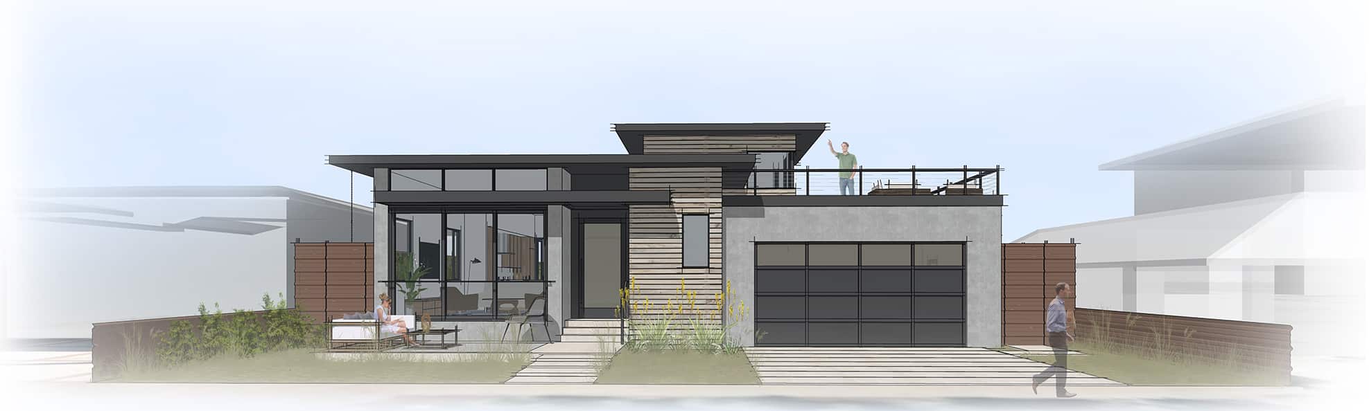 Shoreline Home, modern coastal architecture, Blackbird Architects — Blackbird Architects, Santa Barbara, California - Residential & Commercial