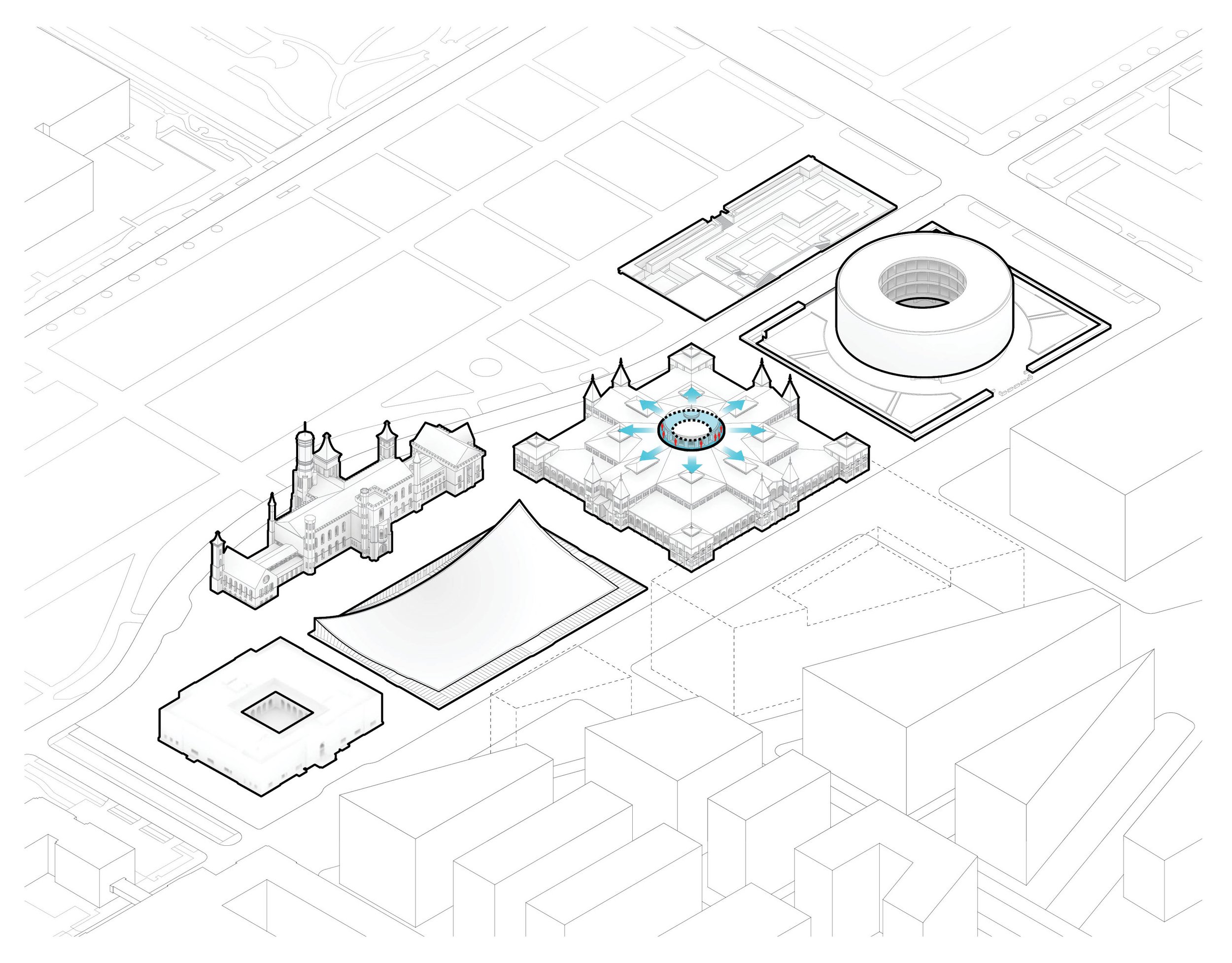 Smithsonian South Campus Masterplan — Surfacedesign, Inc.