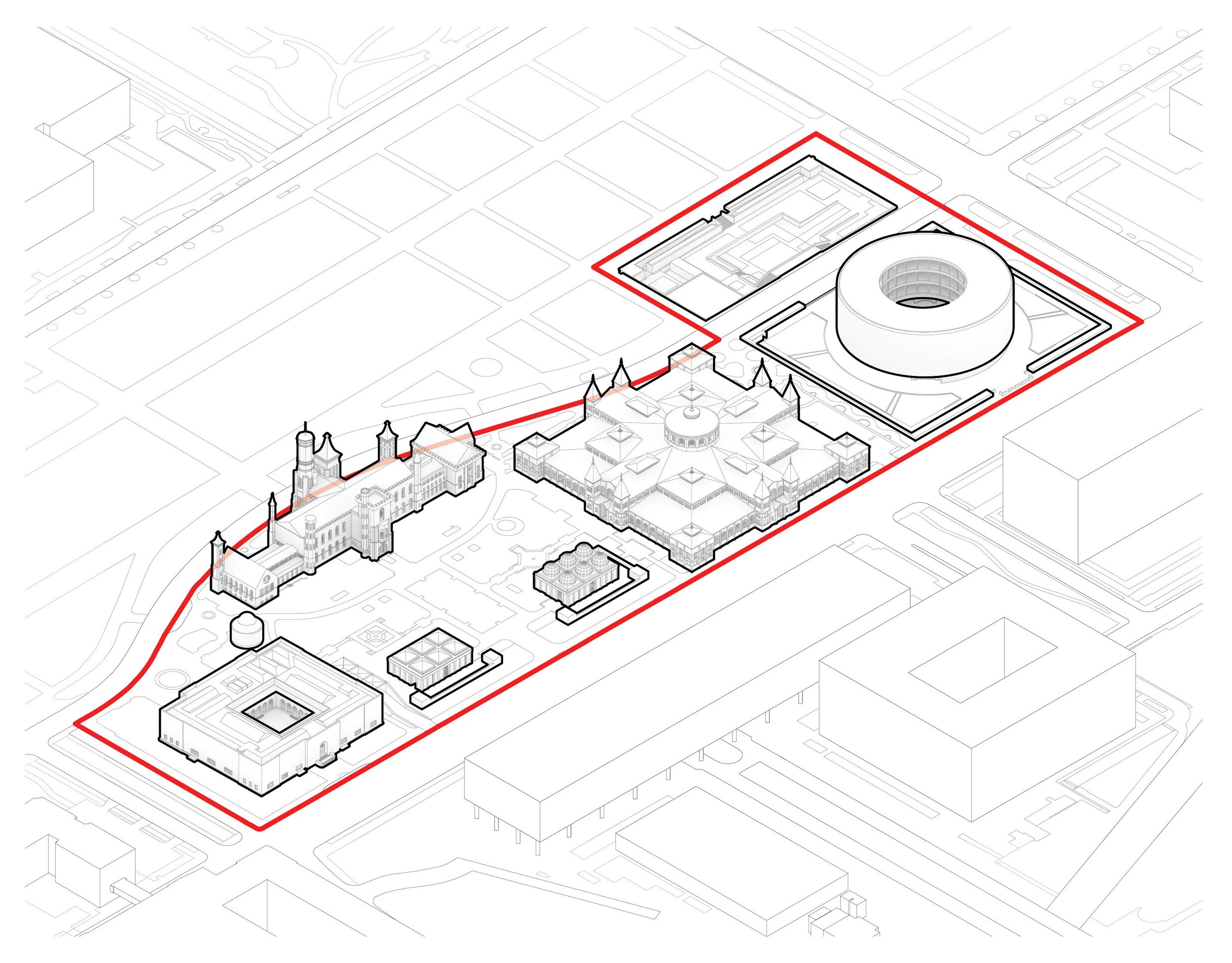 Smithsonian South Campus Masterplan — Surfacedesign, Inc.
