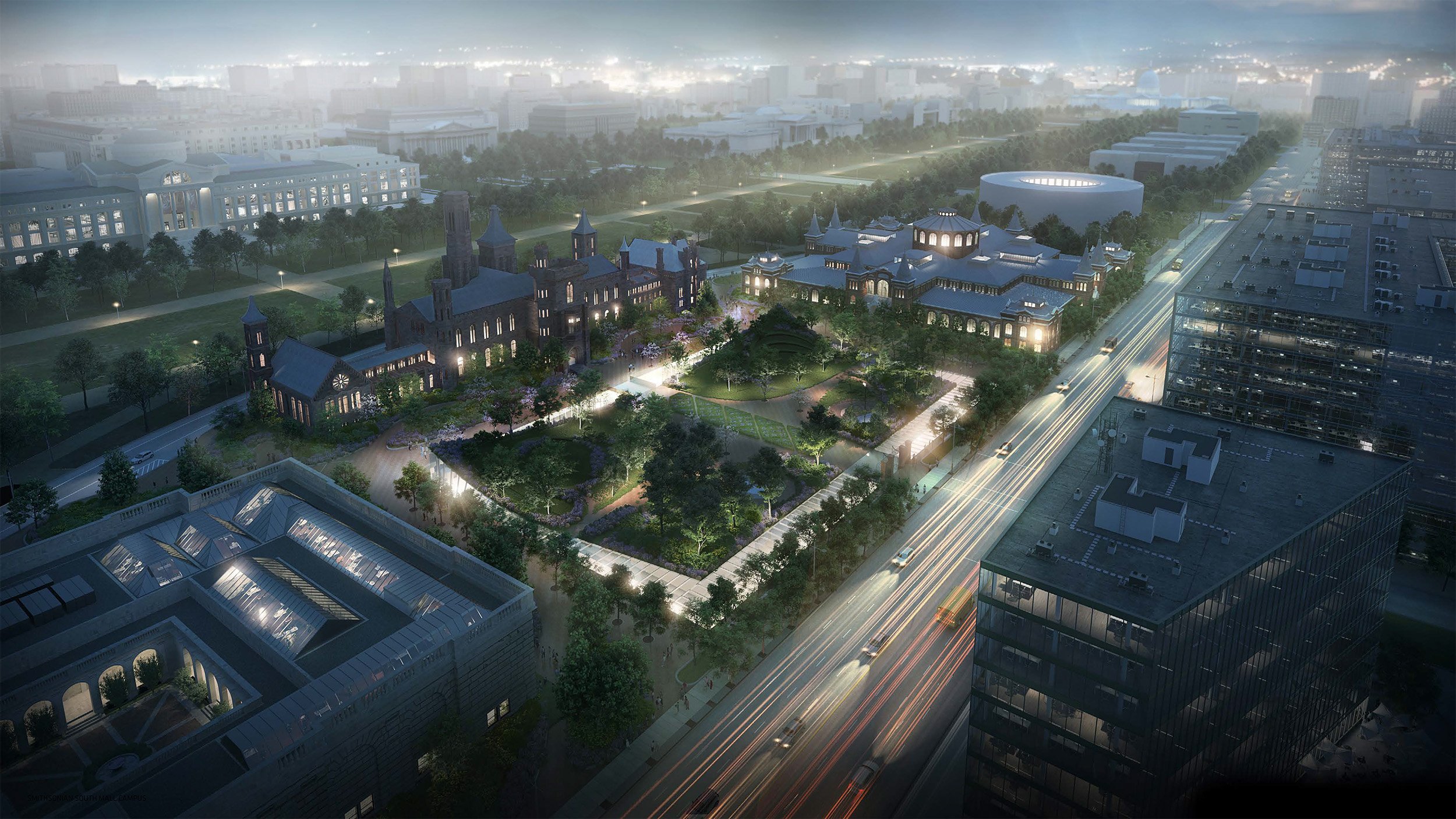 Smithsonian South Campus Masterplan — Surfacedesign, Inc.