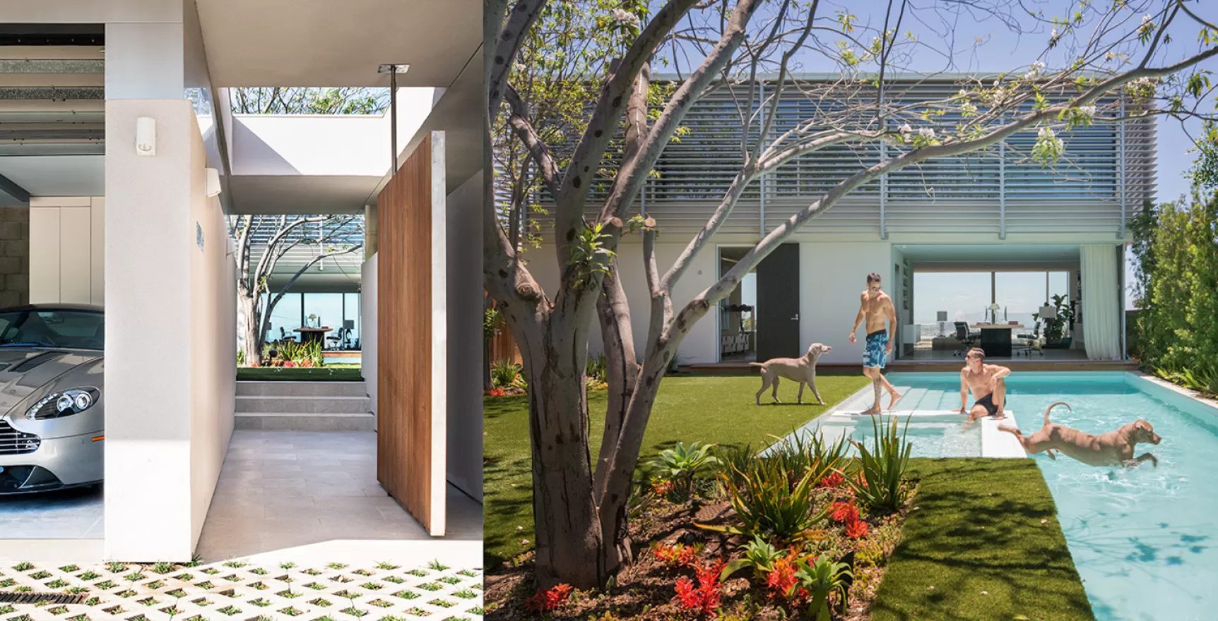 House for a Car Collector, CA — Steven Harris Architects