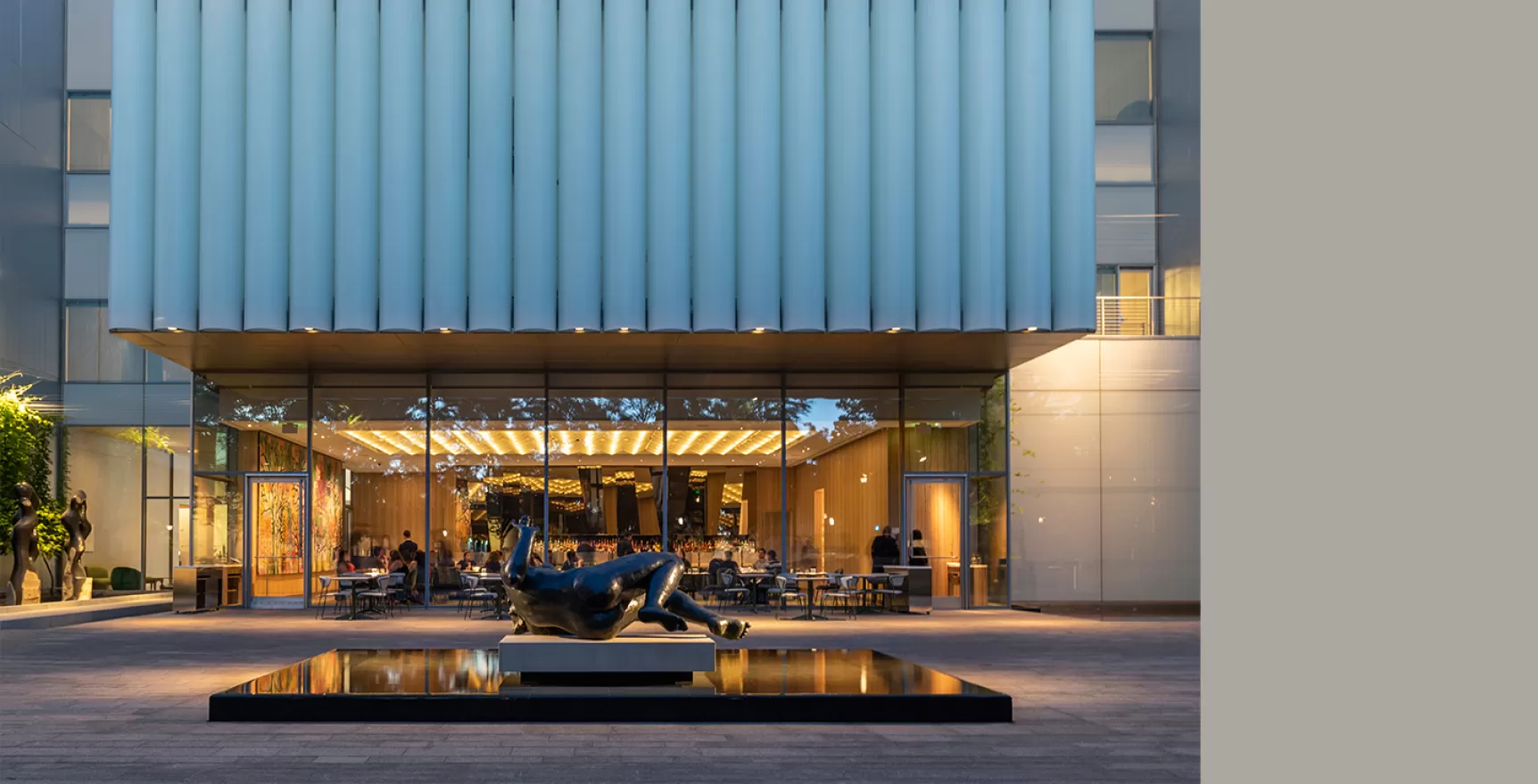 Le Jardinier Restaurant, MFA H, TX — Steven Harris Architects