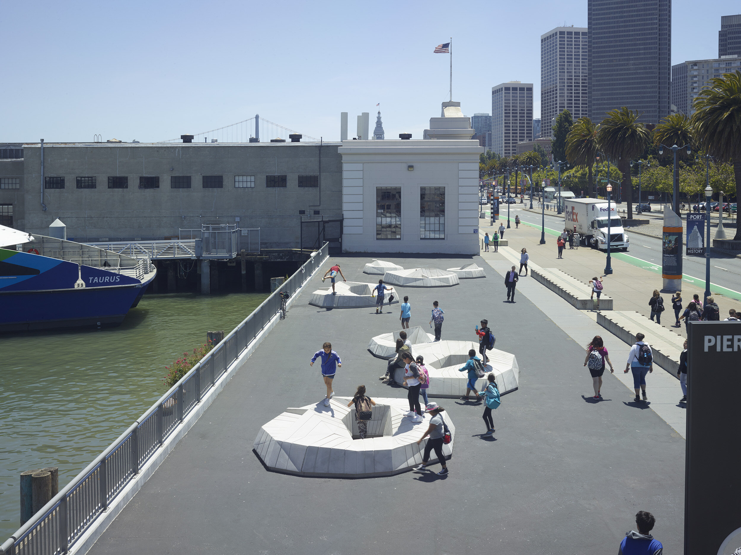 The Barnacles at Pier 9 — Surfacedesign, Inc.