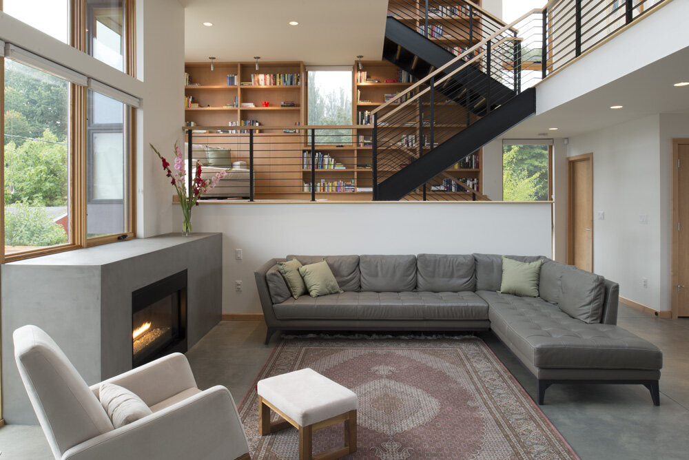 The Book Loft residence — CAST architecture - Seattle Architect Modern Architect