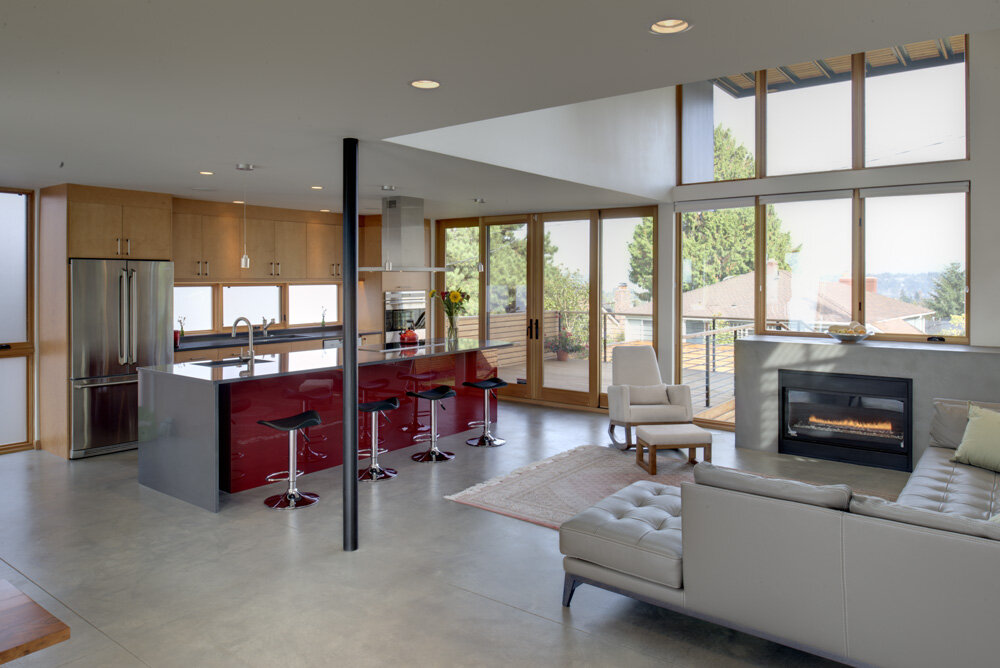 The Book Loft residence — CAST architecture - Seattle Architect Modern Architect