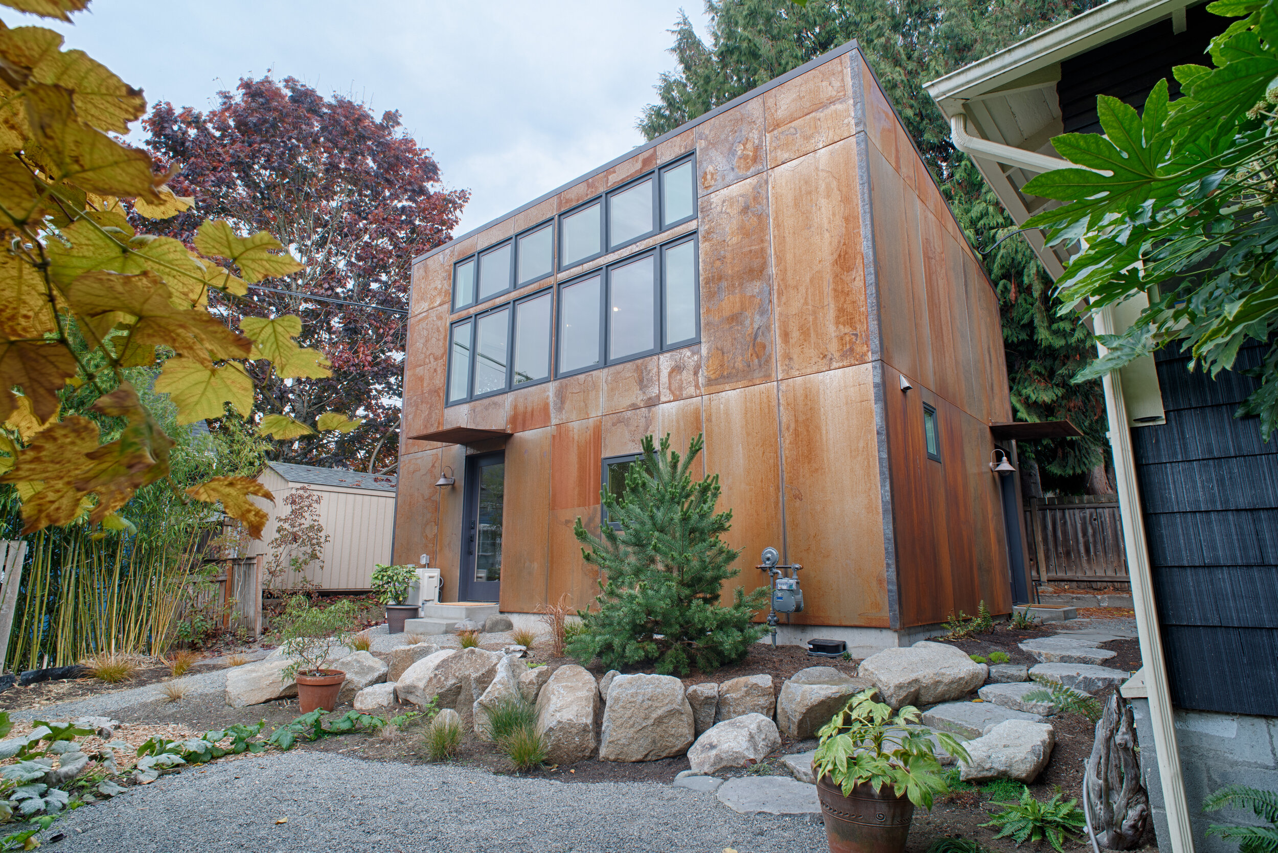 Steelaway Backyard Cottage DADU — CAST architecture - Seattle Architect Modern Architect