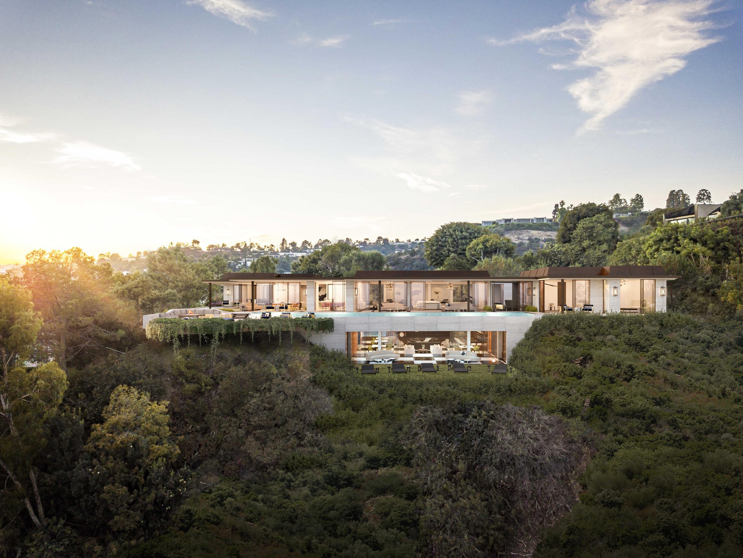 Trousdale Modern Luxury Estate — Warner Group Architects
